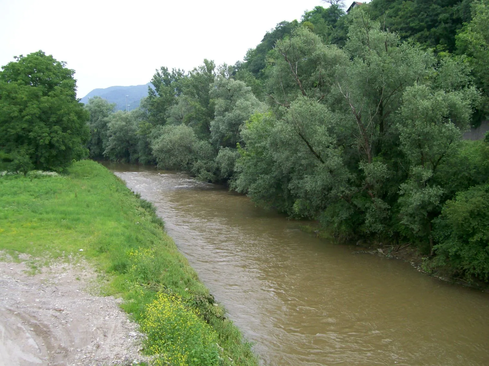 Photo showing: River Krapina near Zaprešić, Croatia