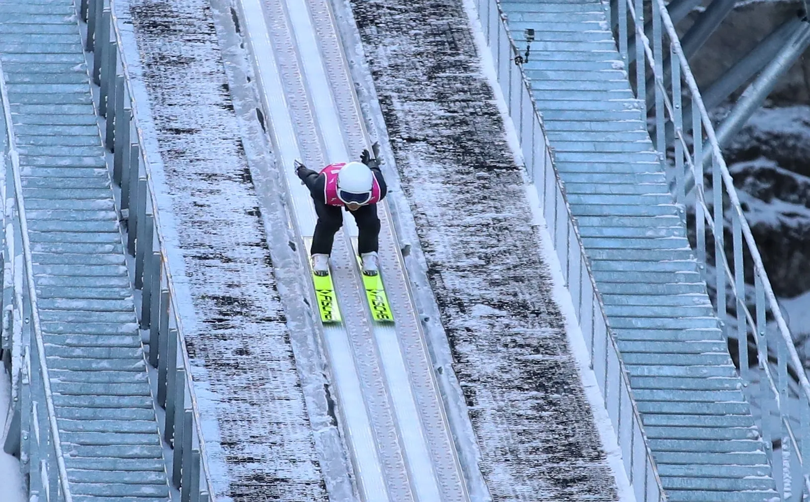 Photo showing: 1st Round of Ski jumping – Men's Individual at the 2020 Winter Youth Olympics in Lausanne on 19 January 2020.