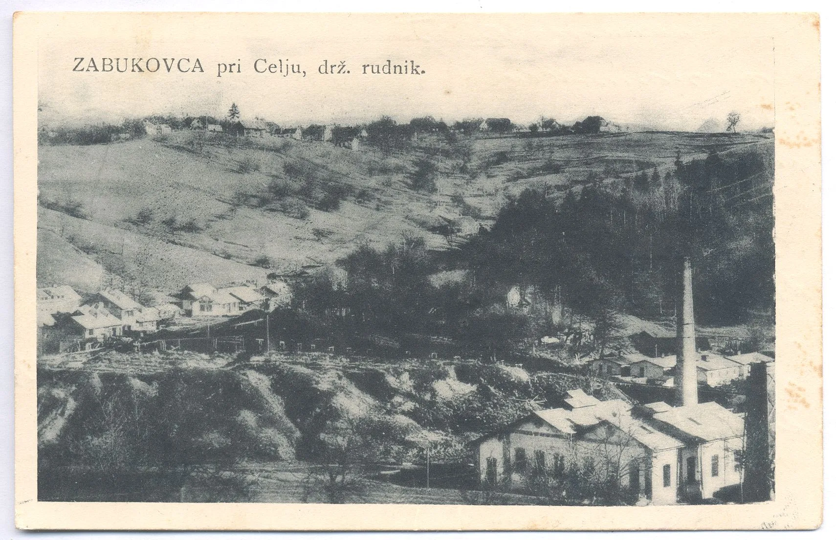 Photo showing: Razglednica Zabukovice.