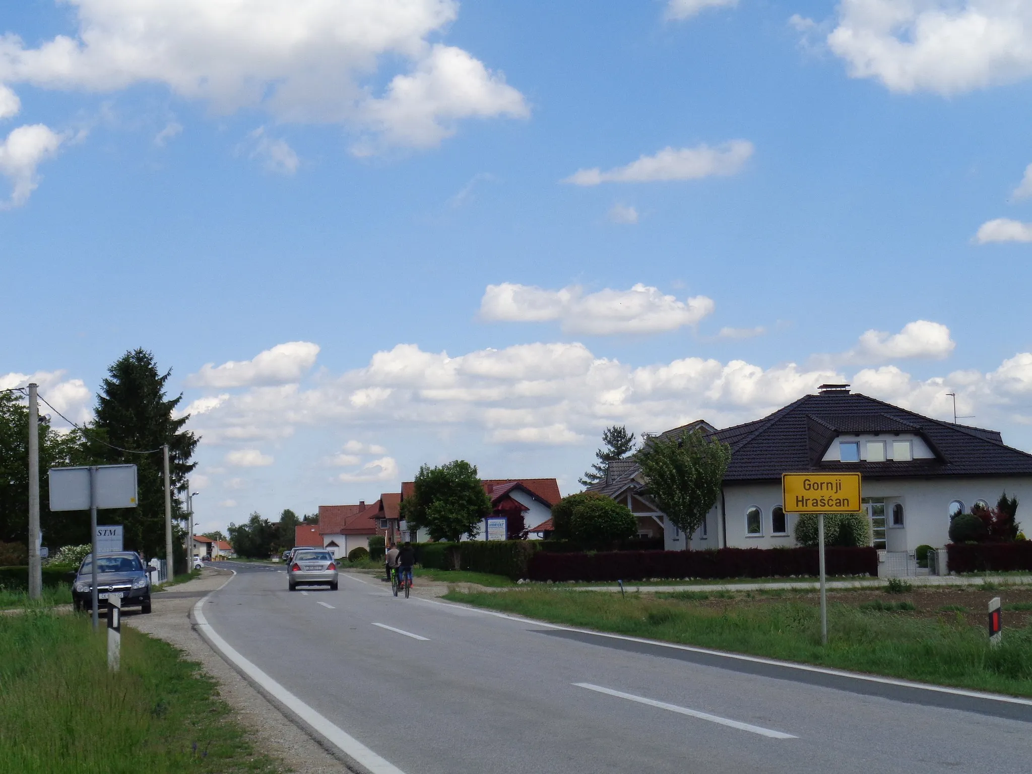 Photo showing: Gornji Hrašćan (Međimurje County, Croatia) - village entrance