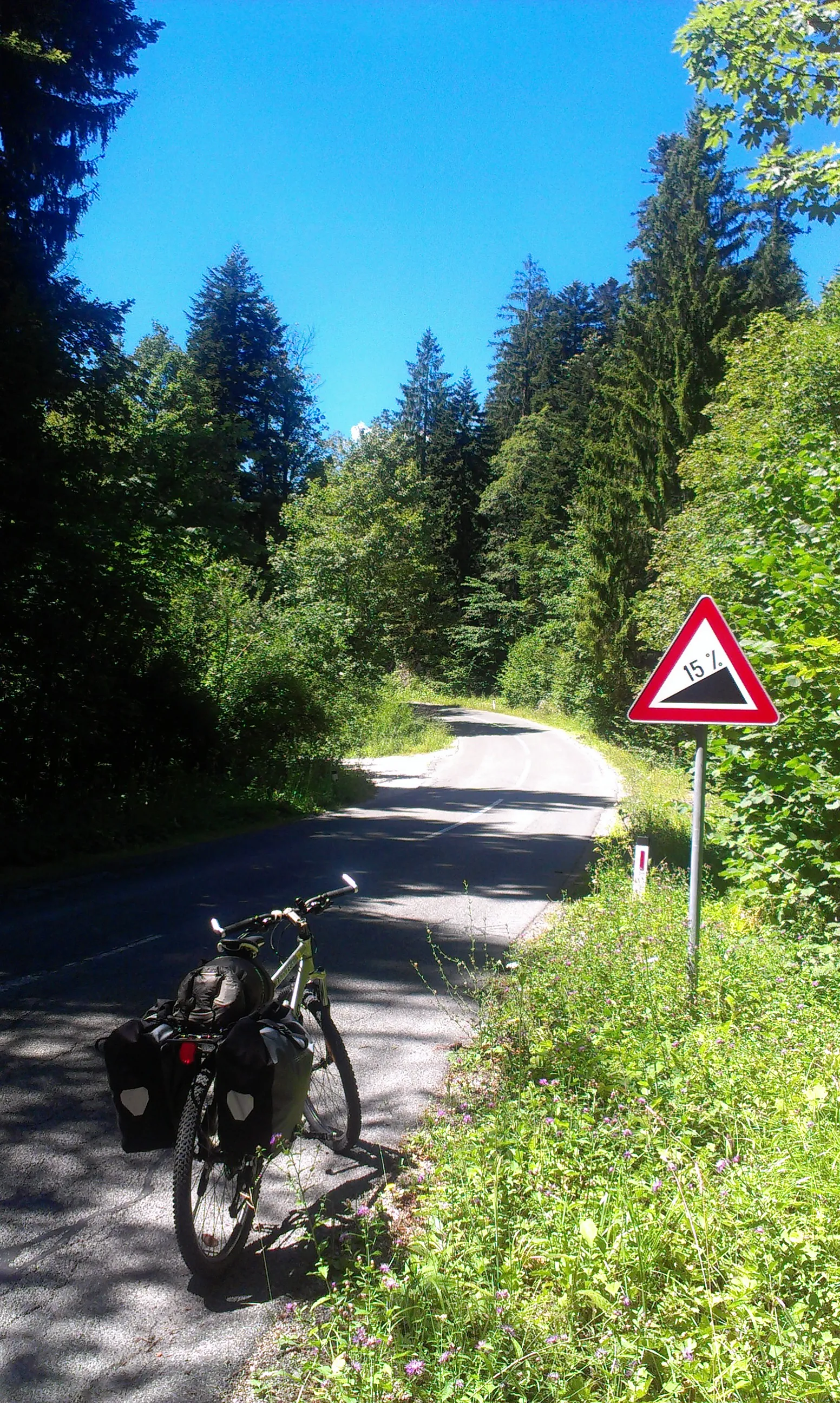 Photo showing: The only way is up (Hrušica)