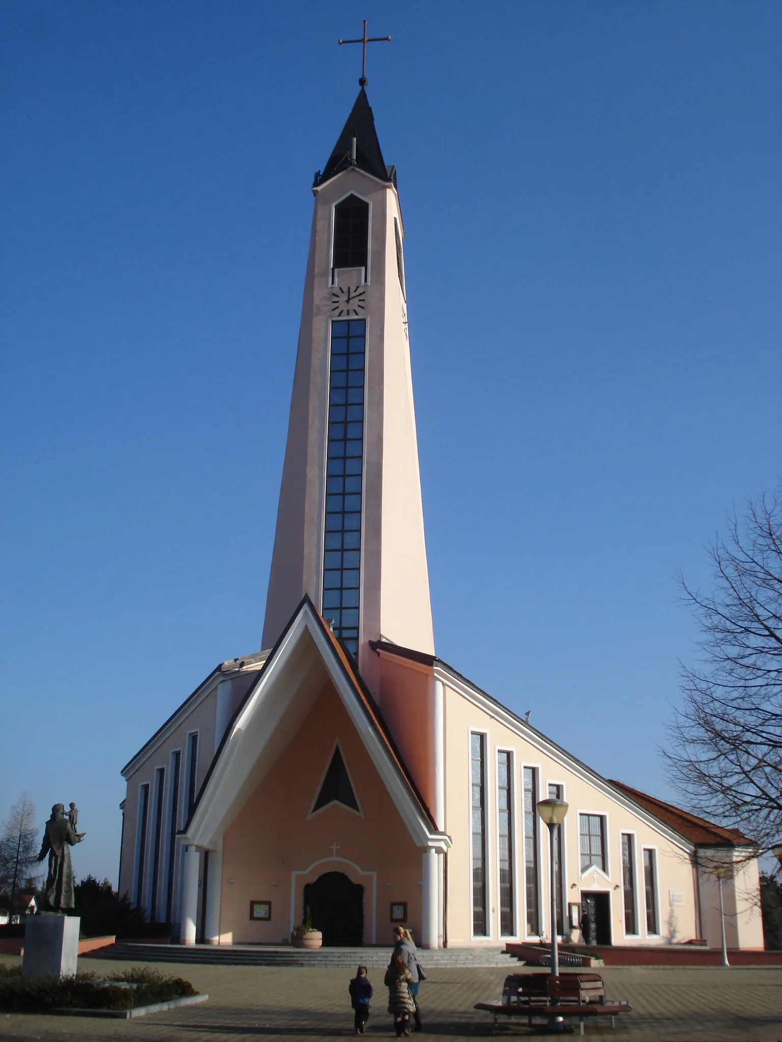 Photo showing: St. Anthony of Padova Church, Čakovec - west view