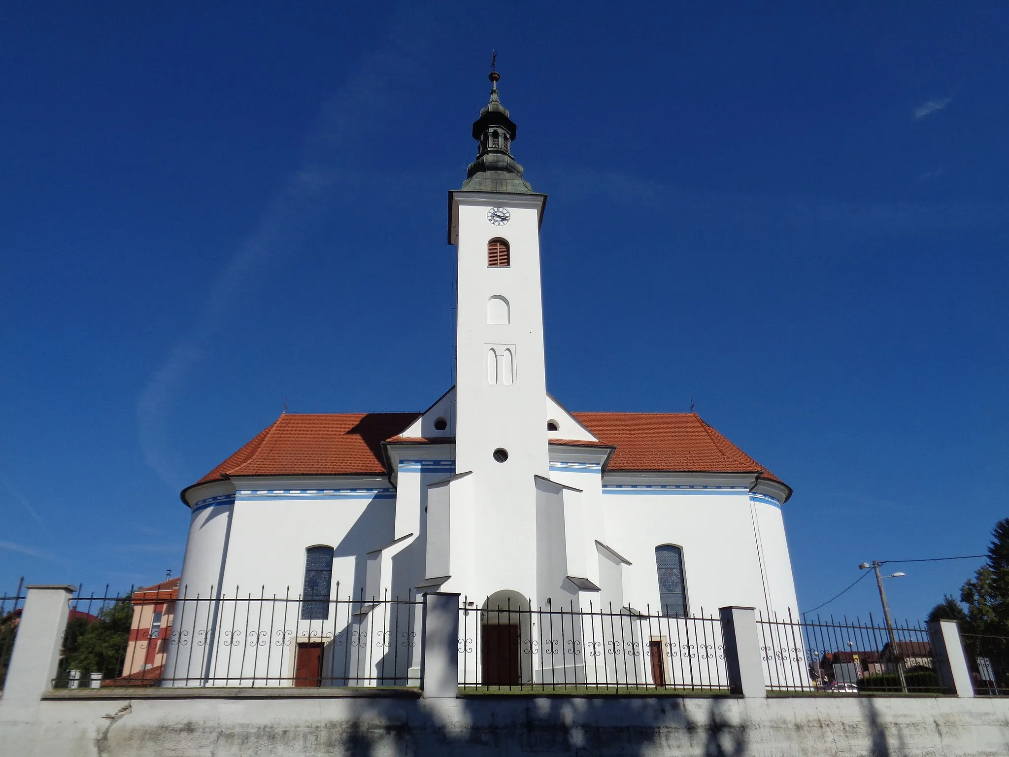 Photo showing: Saint Martin the Bishop Church in Sveti Martin na Muri village, Medjimurje County, Croatia