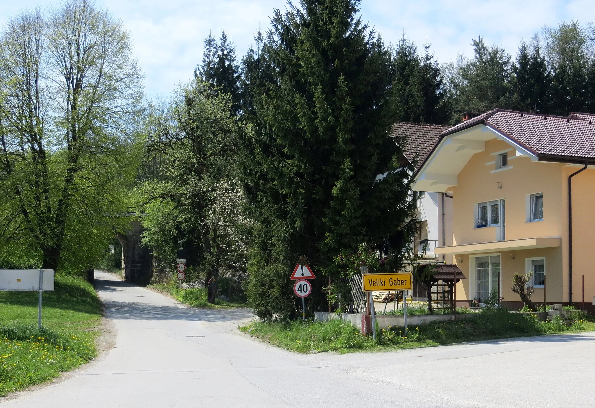 Photo showing: Veliki Gaber, Municipality of Trebnje, Slovenia