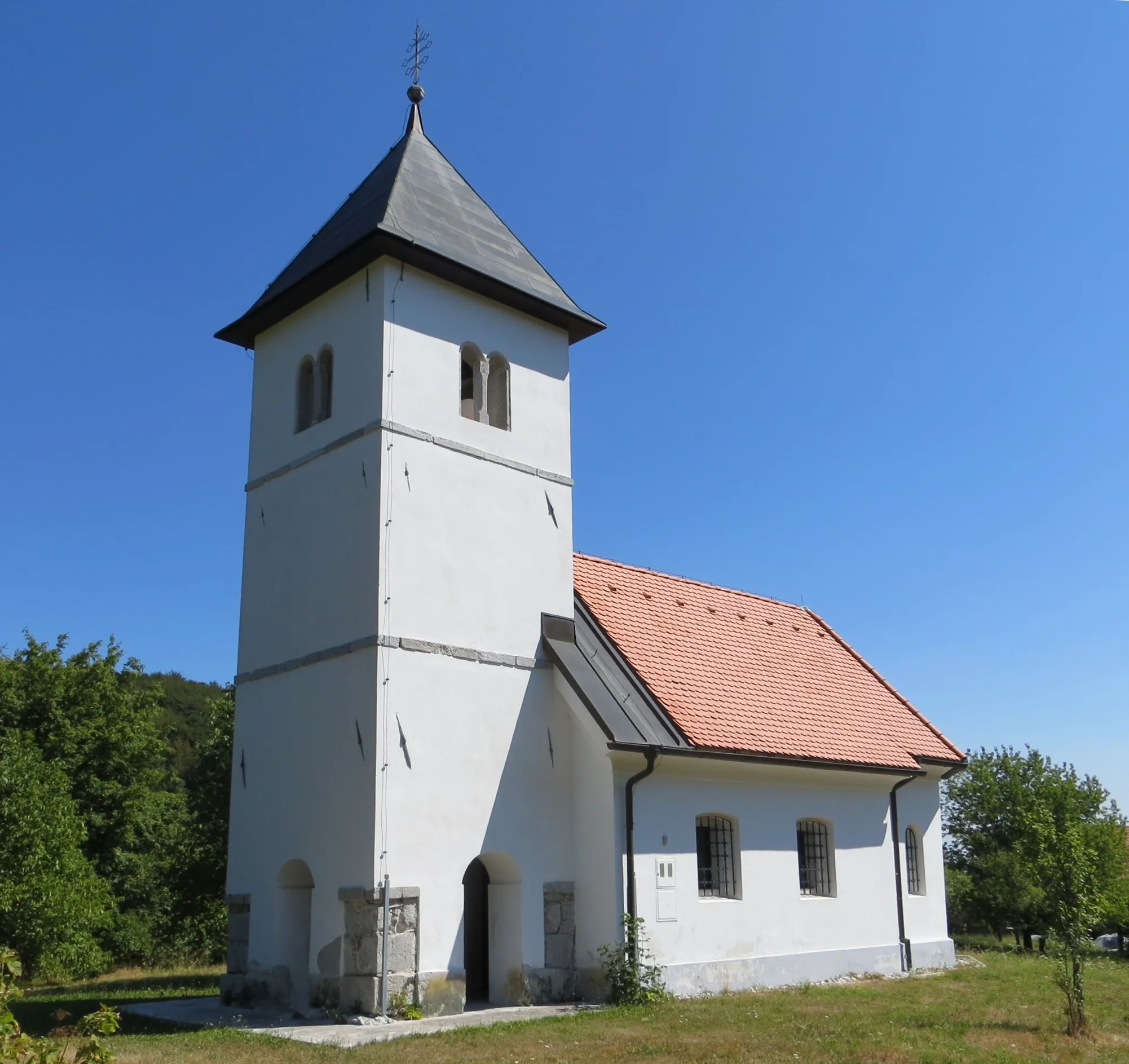 Photo showing: Church in Gornji Ig, Municipality of Ig, Slovenia