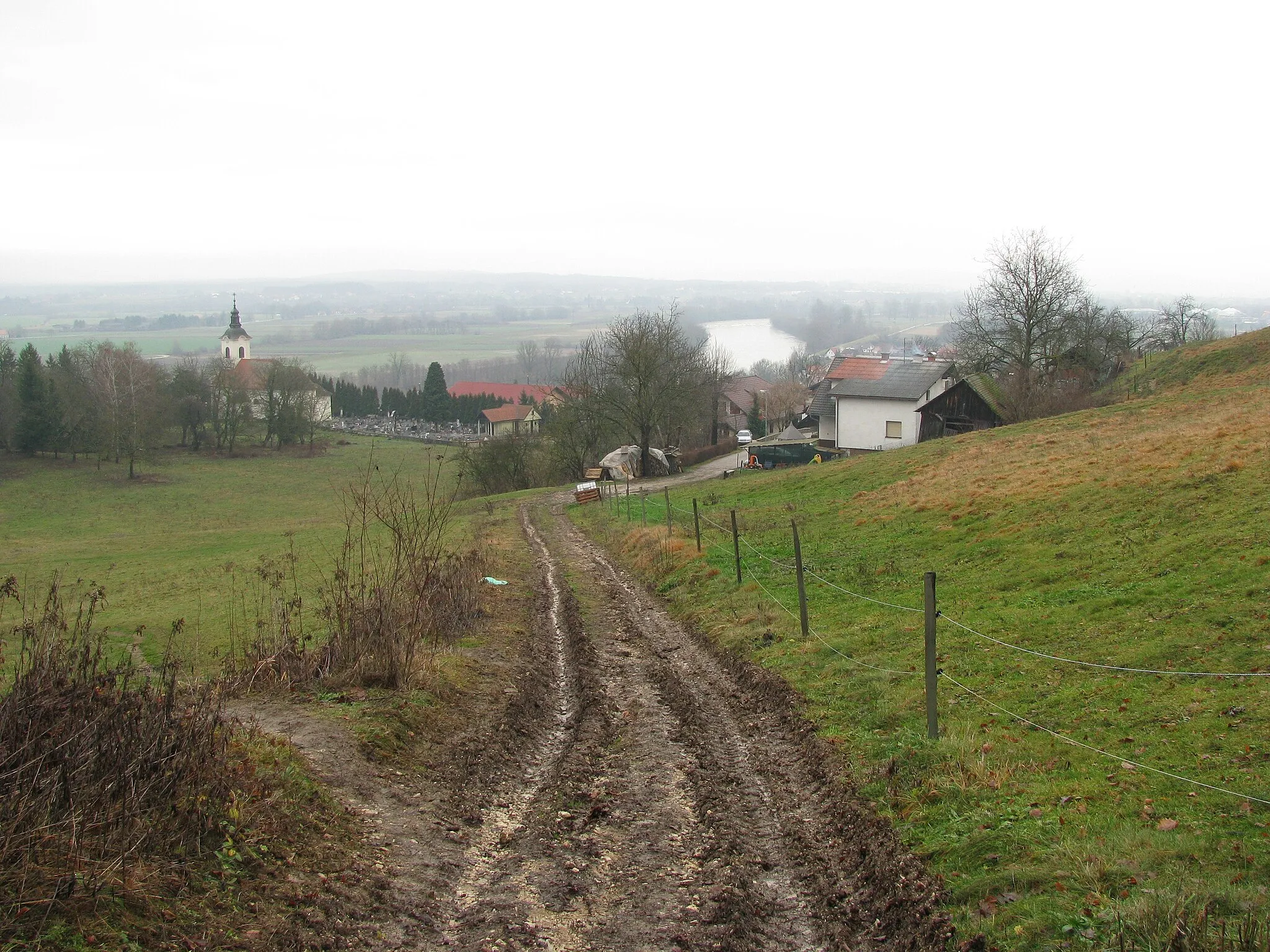 Photo showing: Sv. Vid - pot nazaj