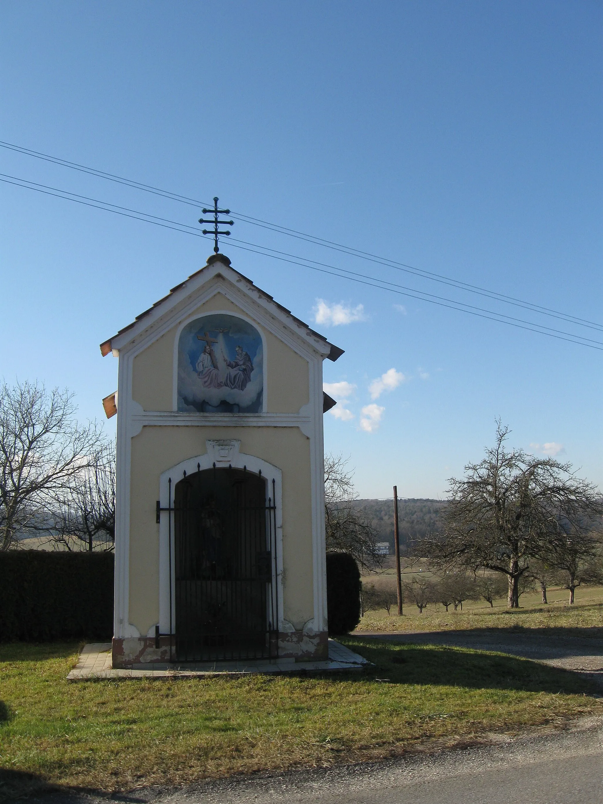 Photo showing: Kapela na Jurovski cesti v Lenartu v Slovenskih goricah, iz začetka 20. stoletja.