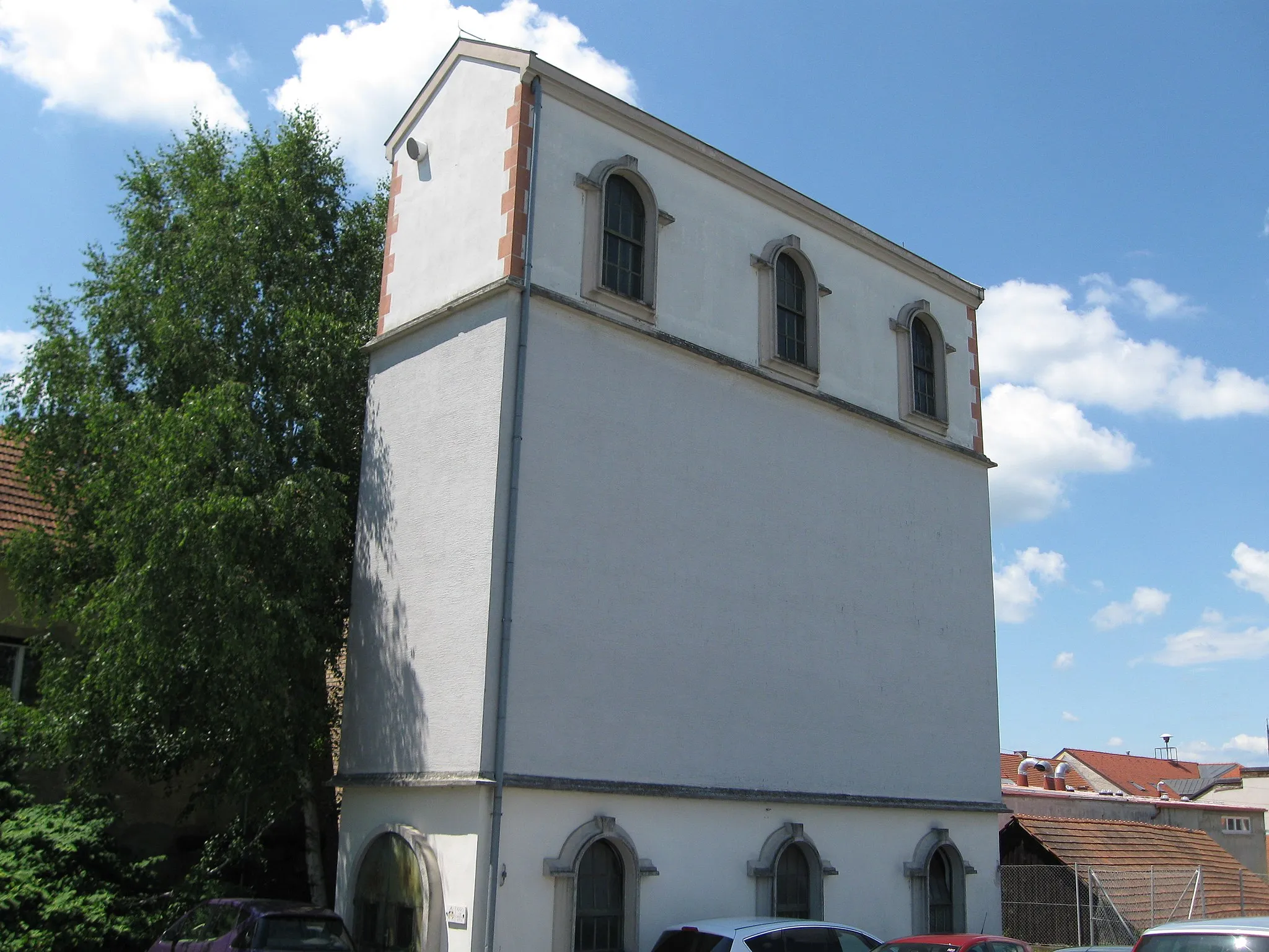 Photo showing: Water tower in Lenart v Slovenskih goricah.