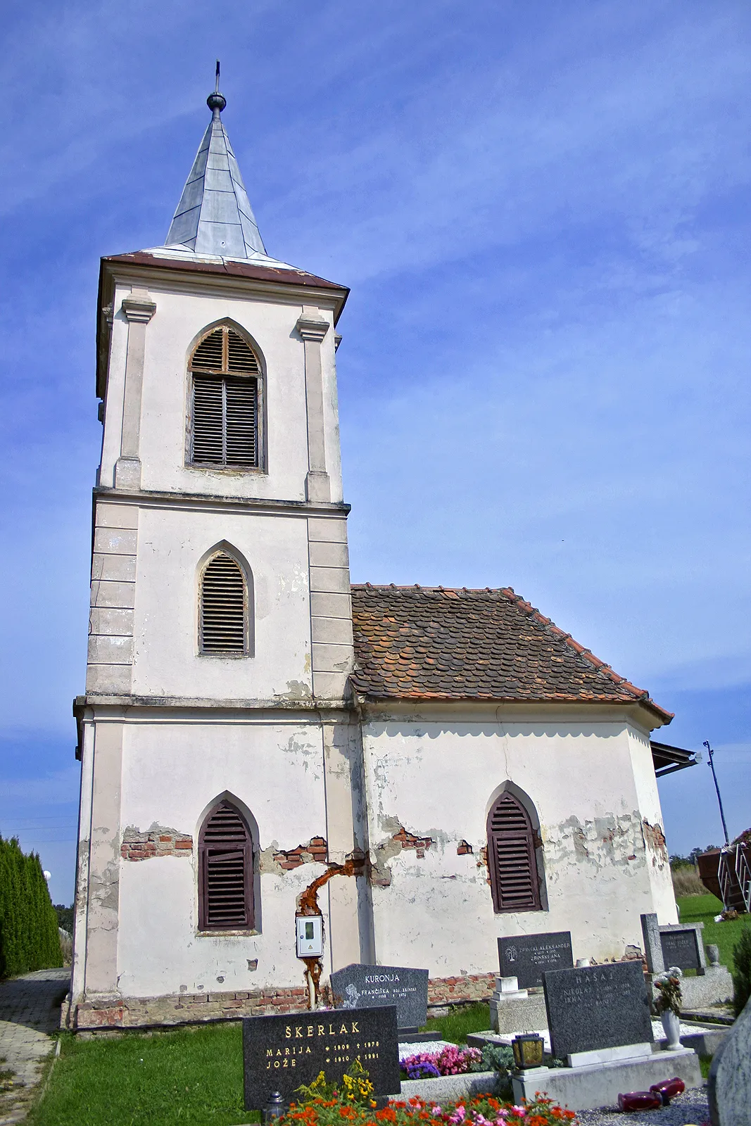 Photo showing: Chapel Moščanci Slovenia