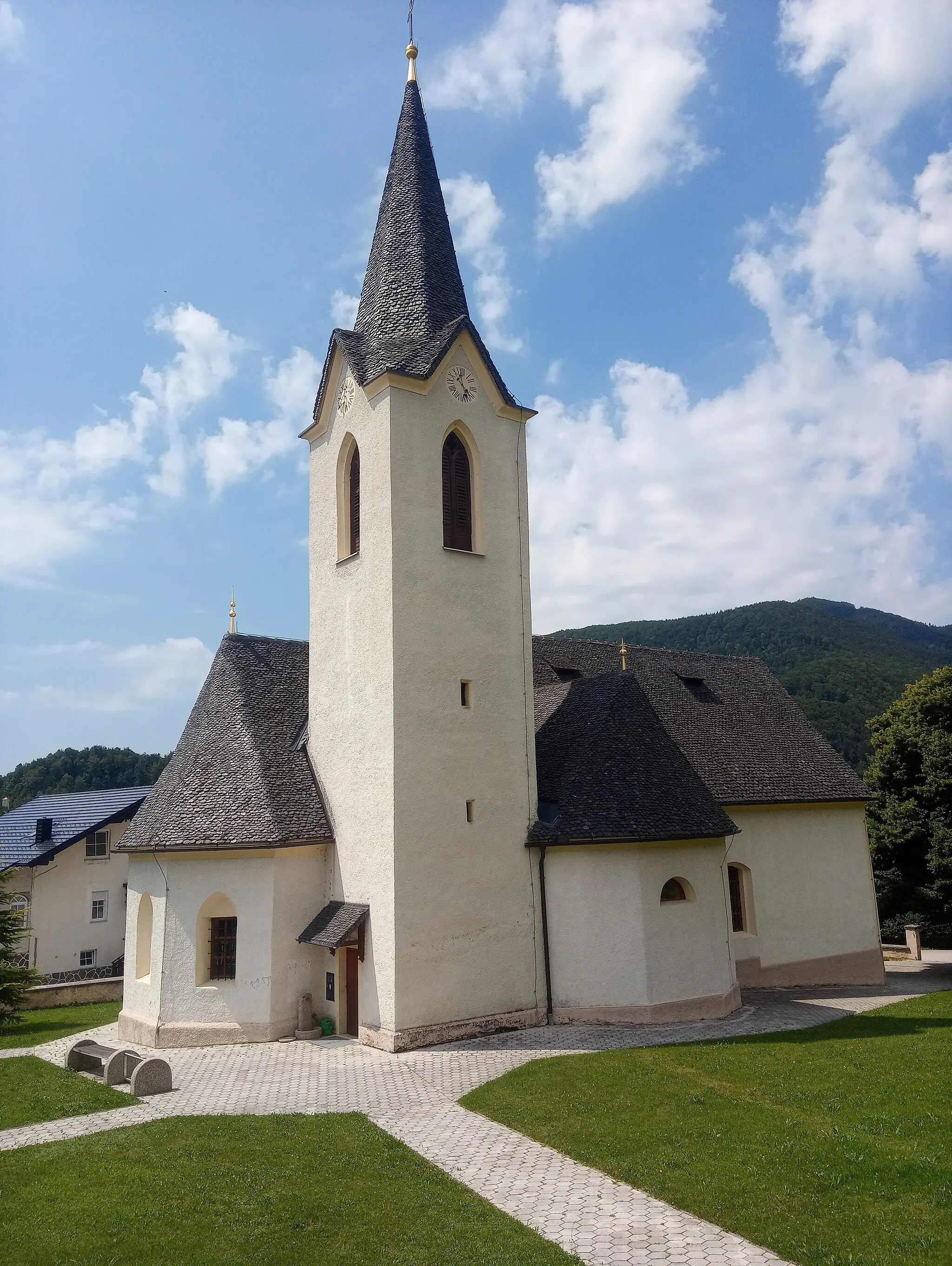 Photo showing: župnijska cerkev sv. Lovrenca, Stranice