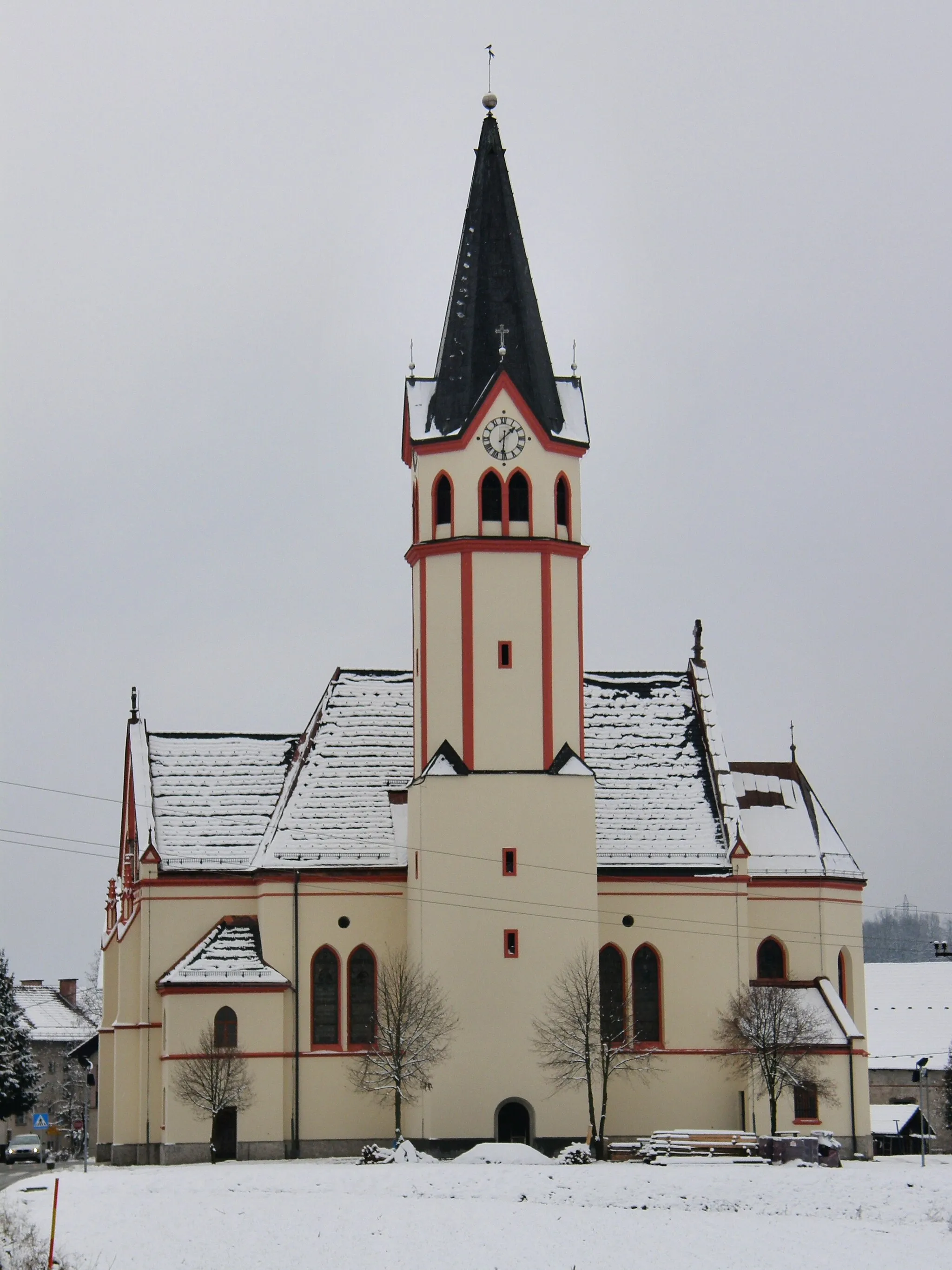 Photo showing: Cerkev sv. Kancijana v Mirni Peči.