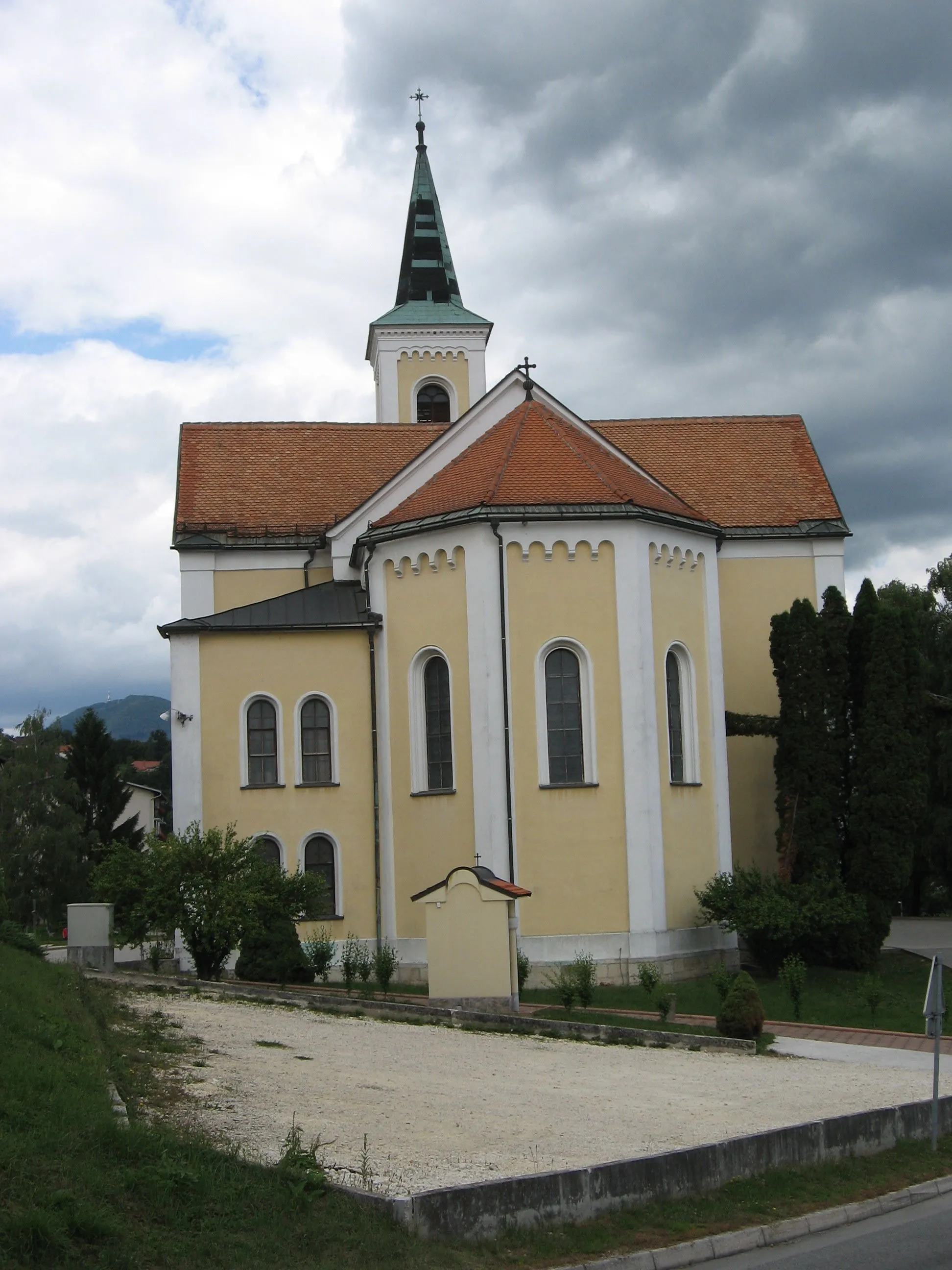 Photo showing: Church of Holy Cross, Rogaška Slatina.