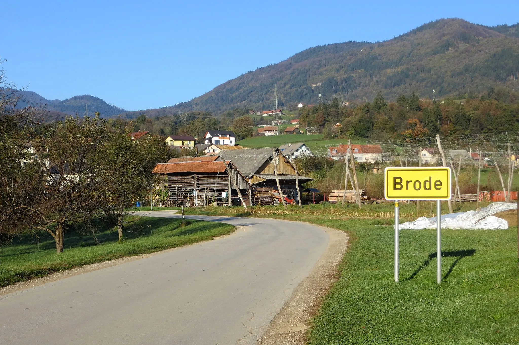 Photo showing: Brode, Municipality of Vransko, Slovenia