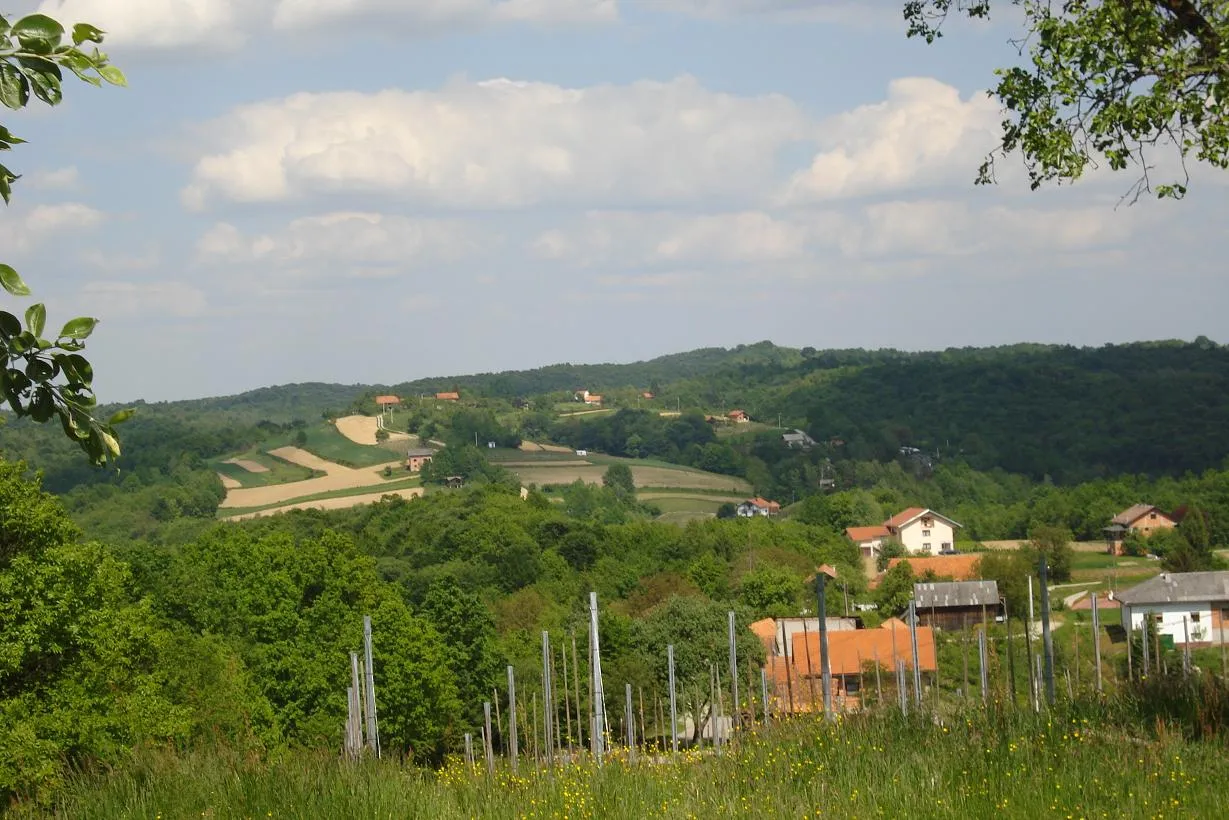 Photo showing: Pogled s Tomašnice na Zadobarje