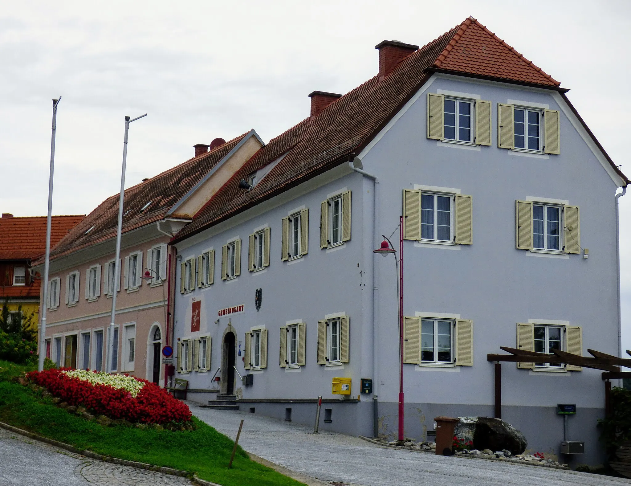 Photo showing: Trautmannsdorf (heute Teil der Gemeinde Bad Gleichenberg),
ehemaliges Gemeindeamt