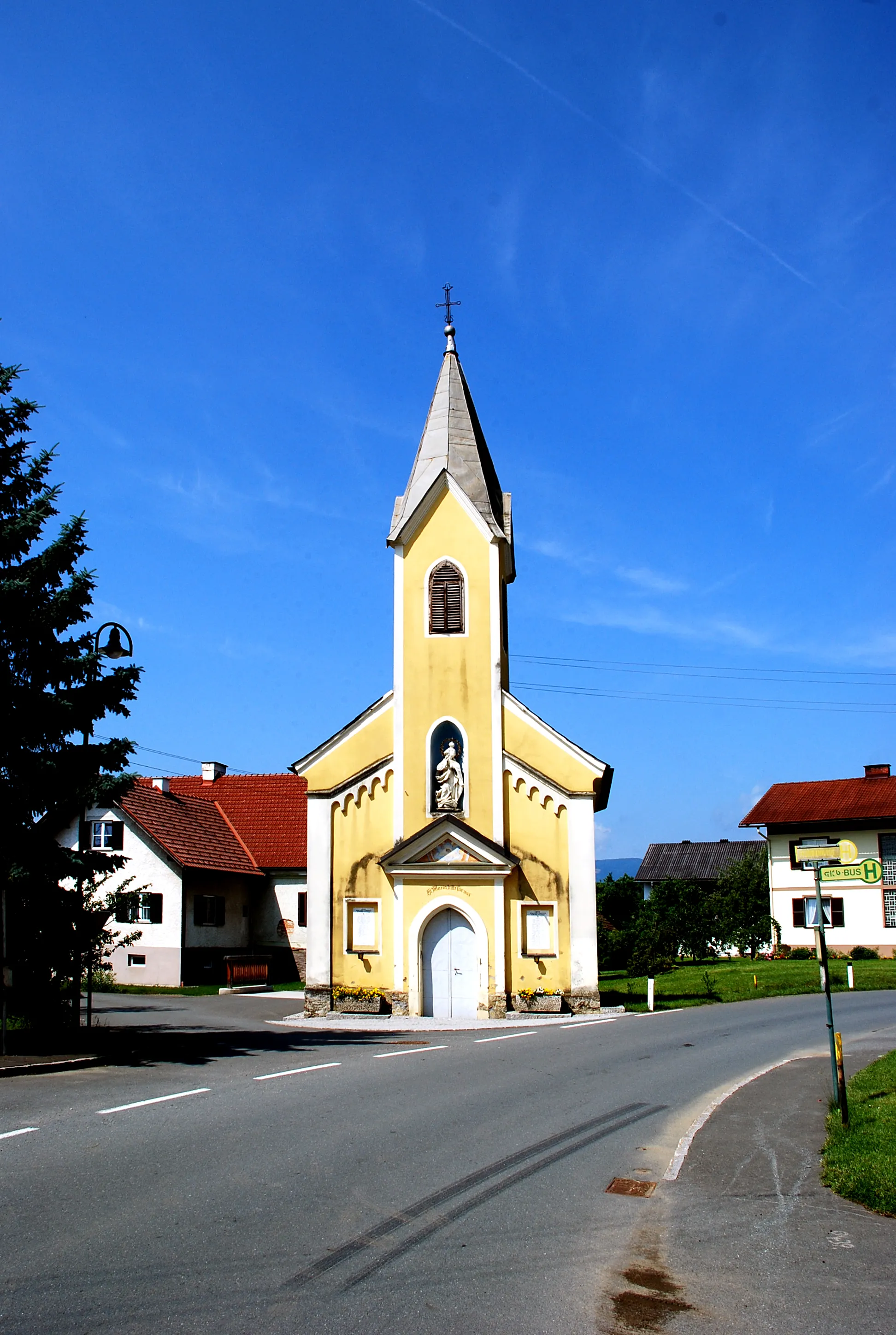Photo showing: Pitschgau, Gemeindeteil Hörmsdorf, Steiermark, Österreich: Ortskapelle