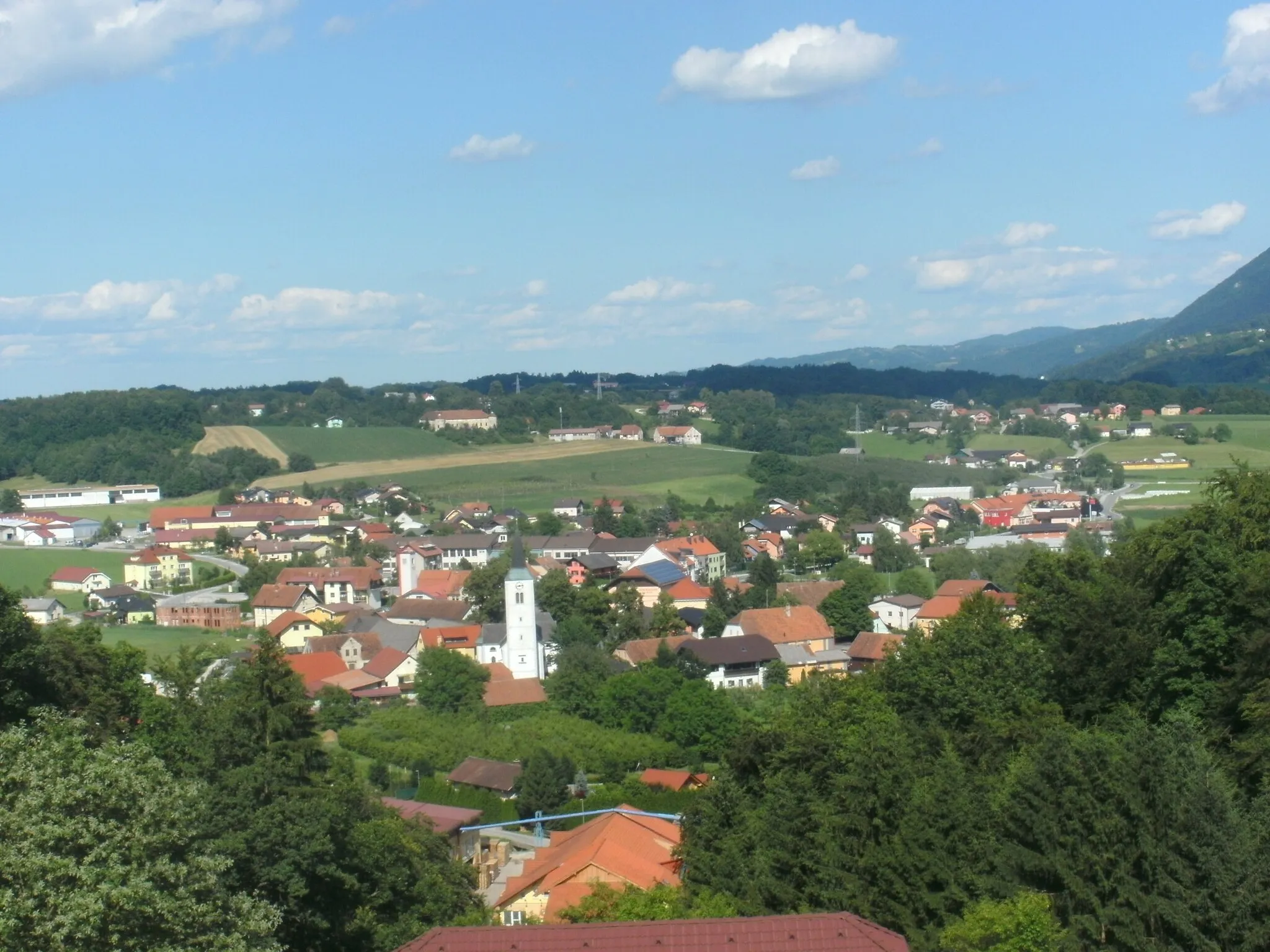 Photo showing: Loče wiew, Slovenia