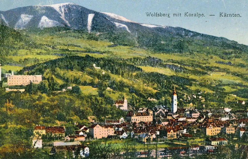 Photo showing: Razglednica Kotlje.