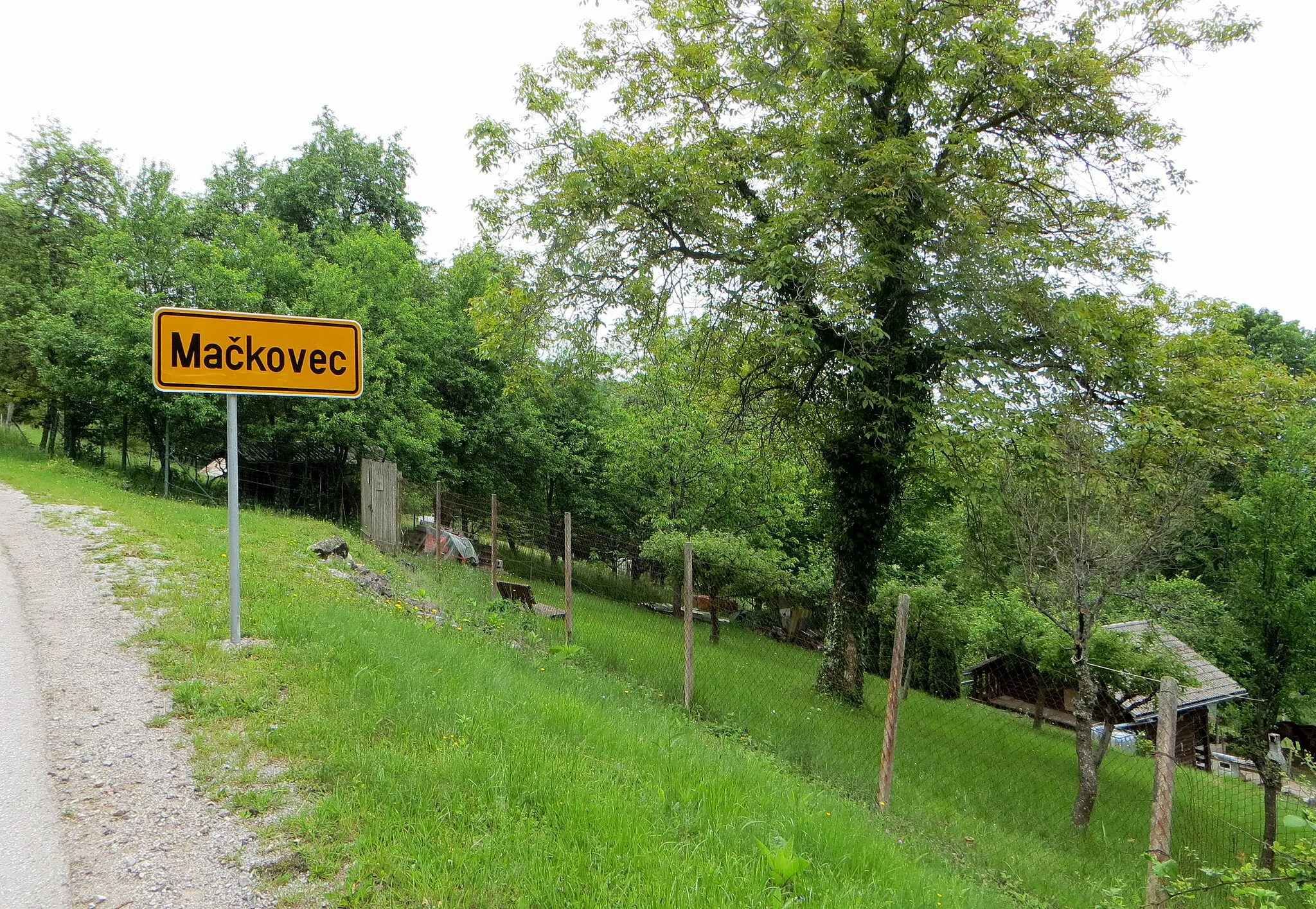 Photo showing: Mačkovec, Municipality of Kočevje, Slovenia
