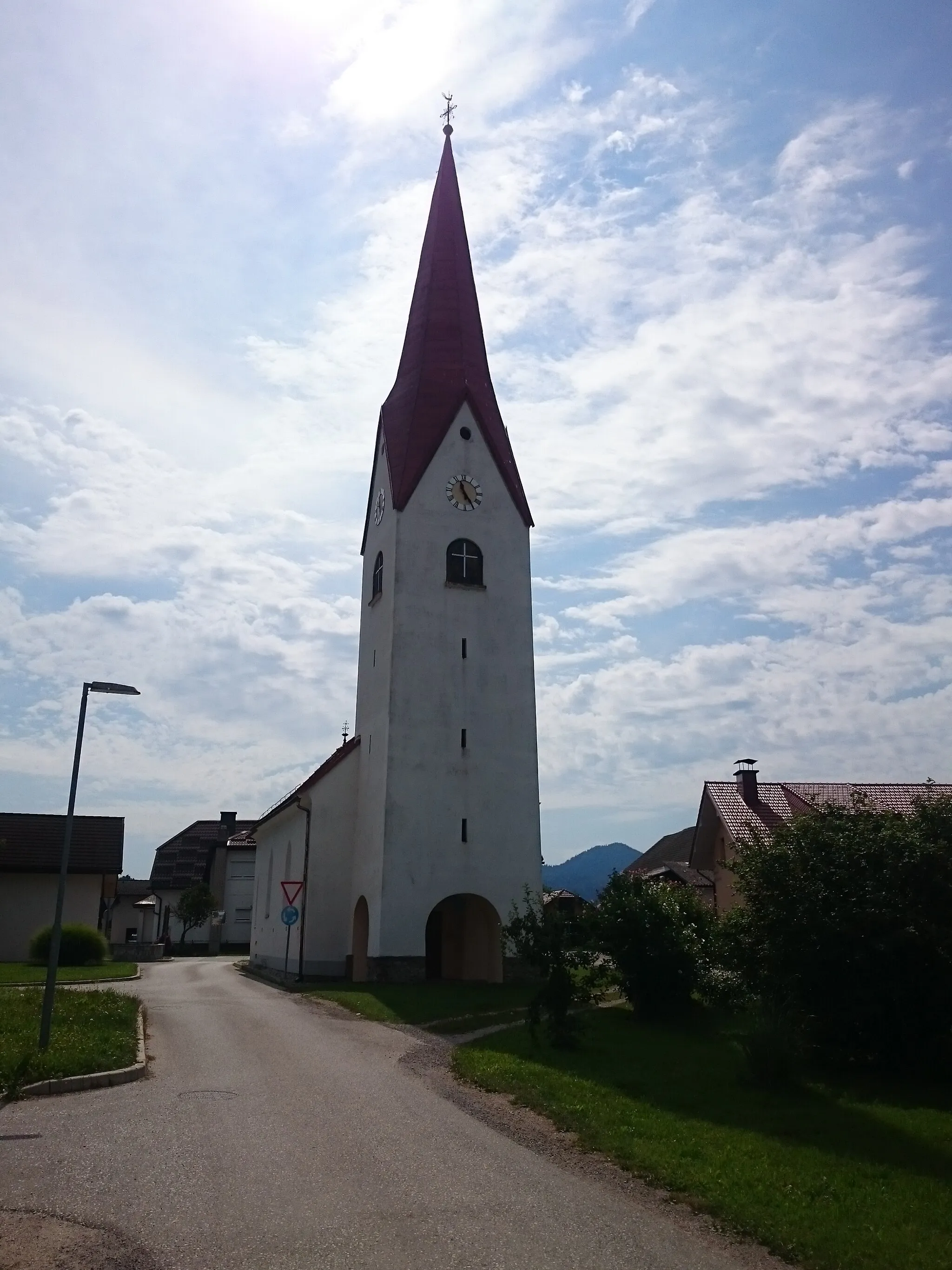 Photo showing: Church of St. Thomas in Tomaška vas. More info (in Slovenian only).
