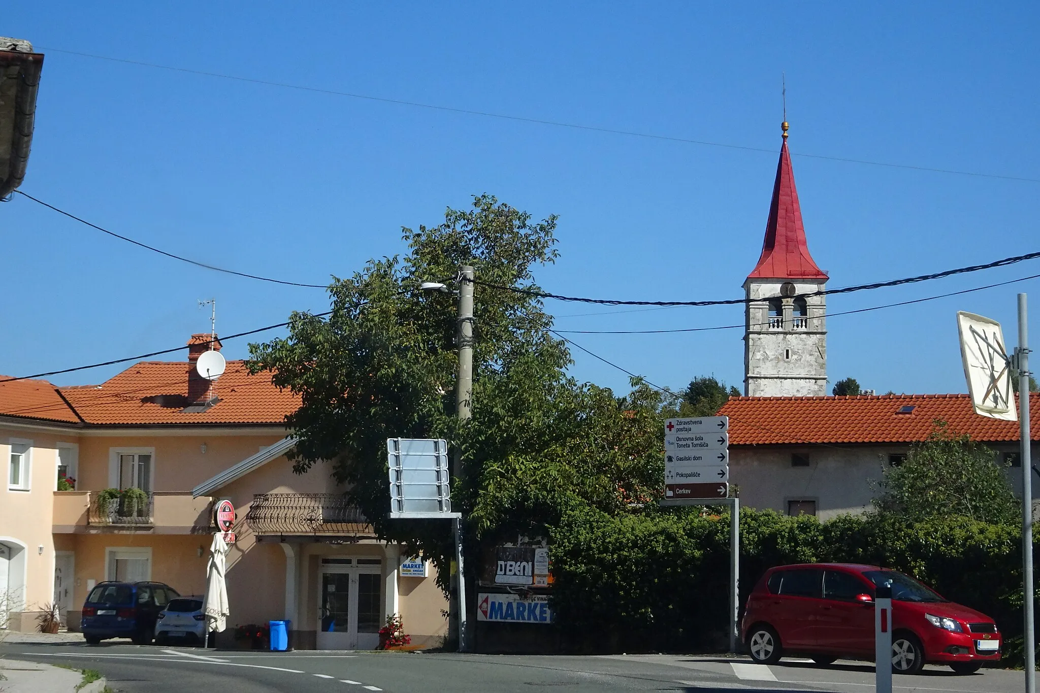 Photo showing: Knežak, Municipality of Ilirska Bistrica, Slovenia