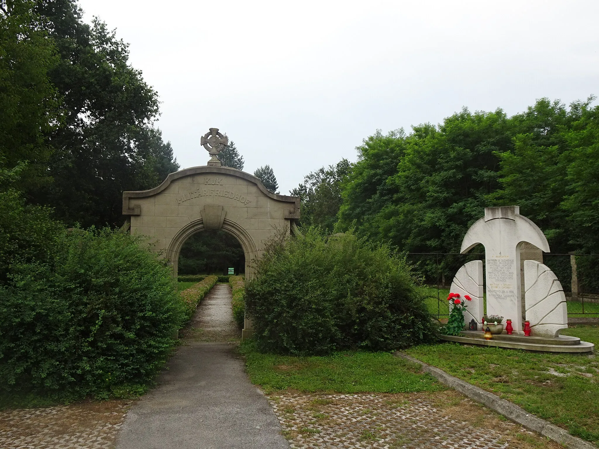 Photo showing: Austro-Hungarian Cemetery Kidričevo. Slovenia