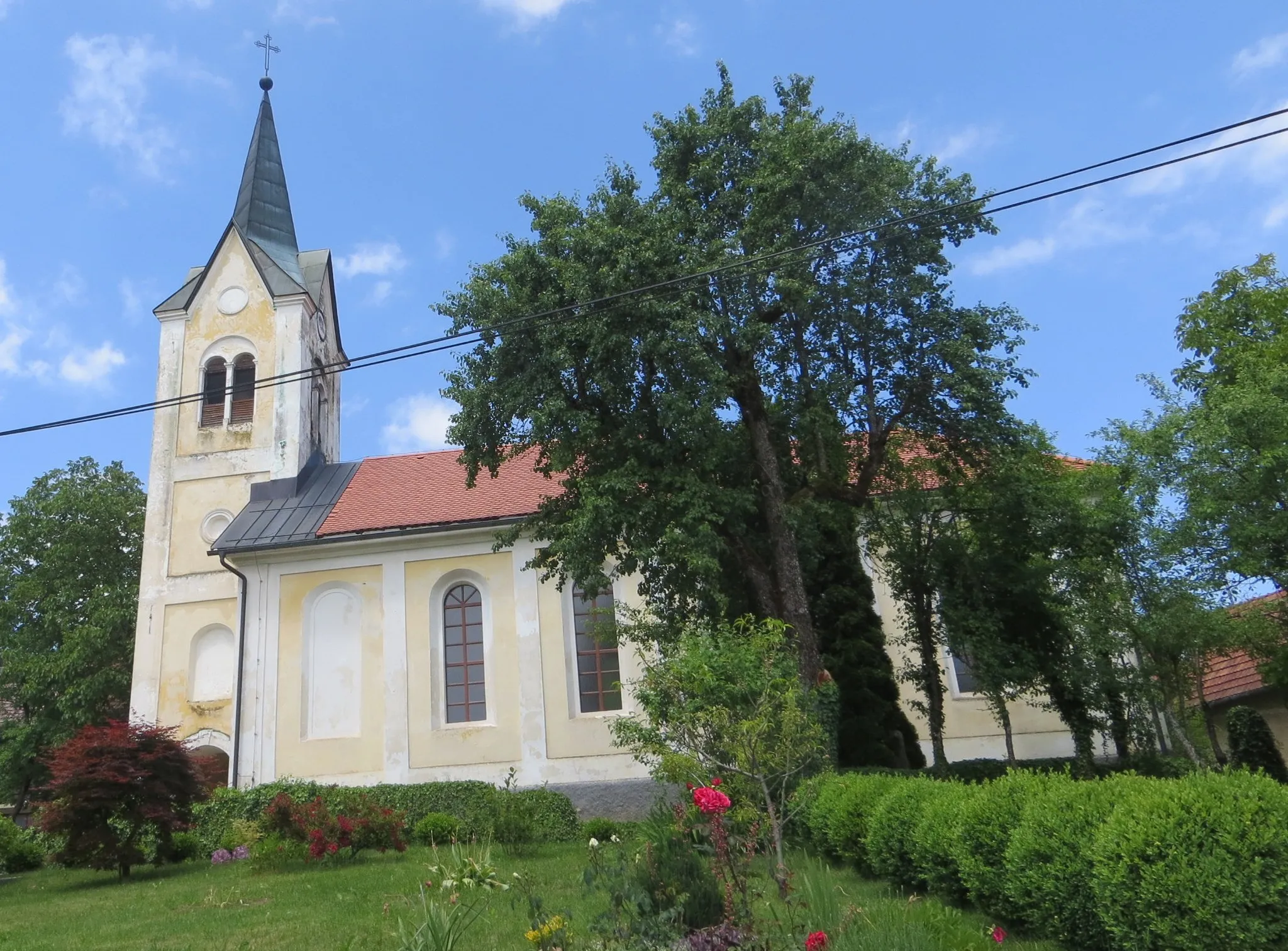 Photo showing: Saint George's Church in Sela pri Hinjah, Municipality of Žužemberk, Slovenia