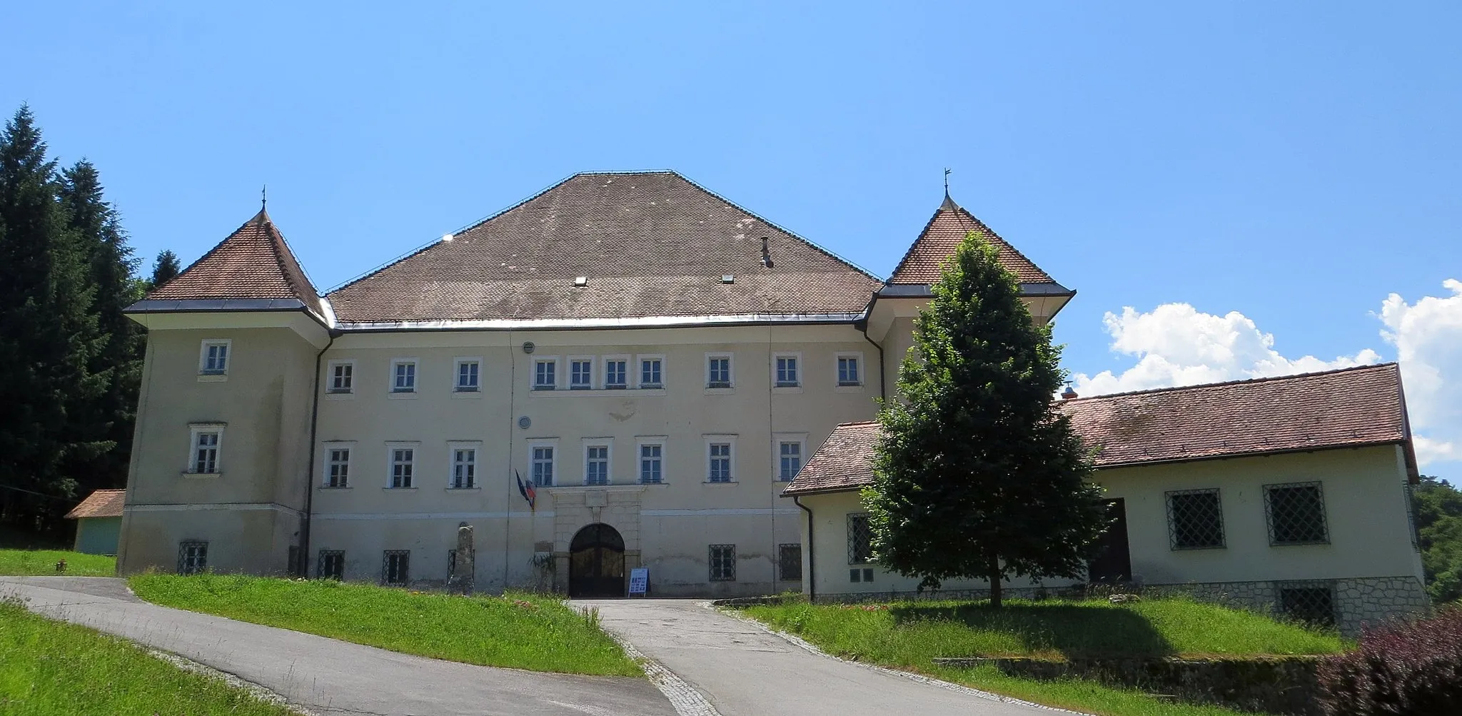 Photo showing: Schloss Witschein Nordseite