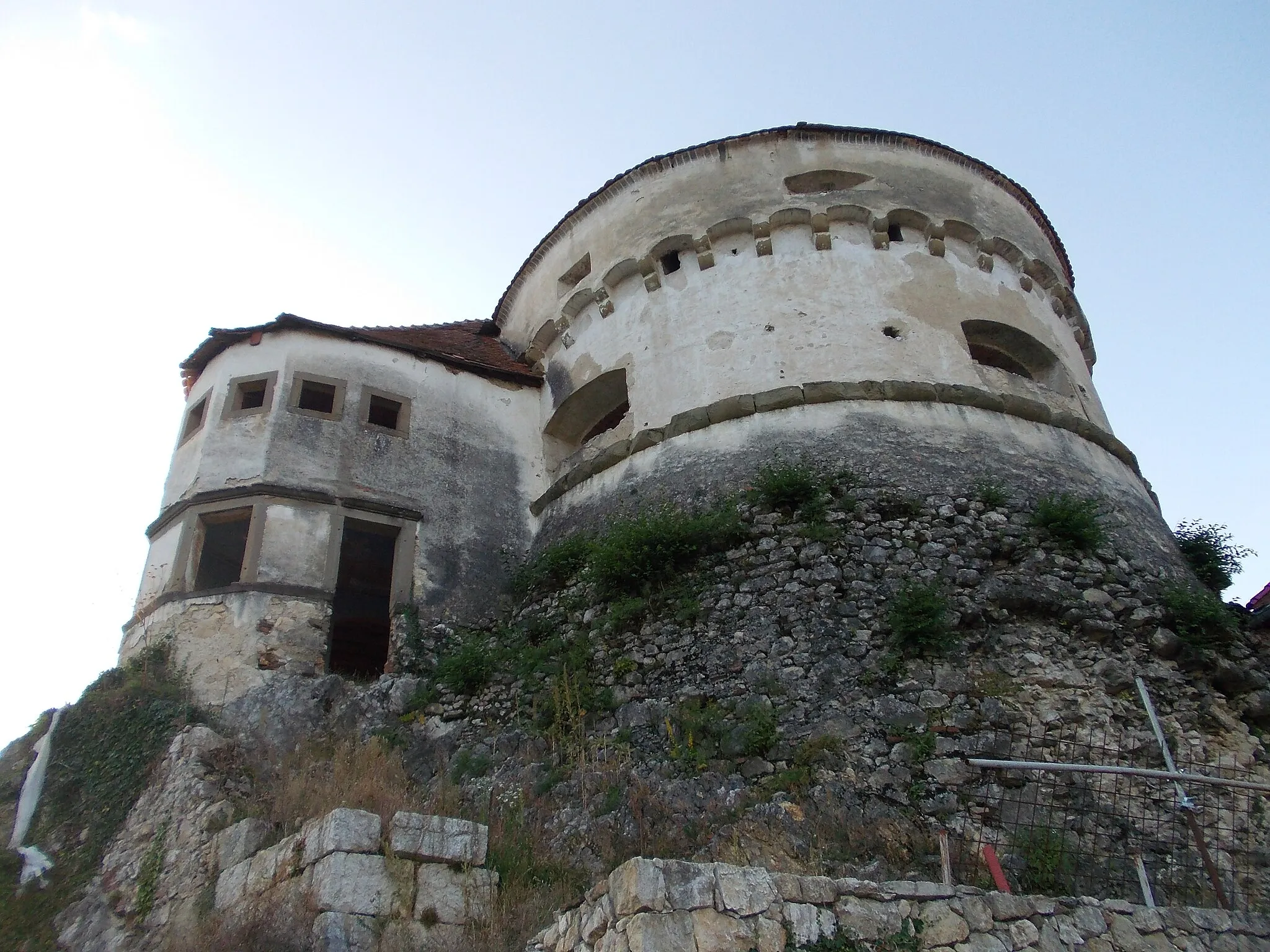 Photo showing: Lemberg pri Novi Cerkvi Castle