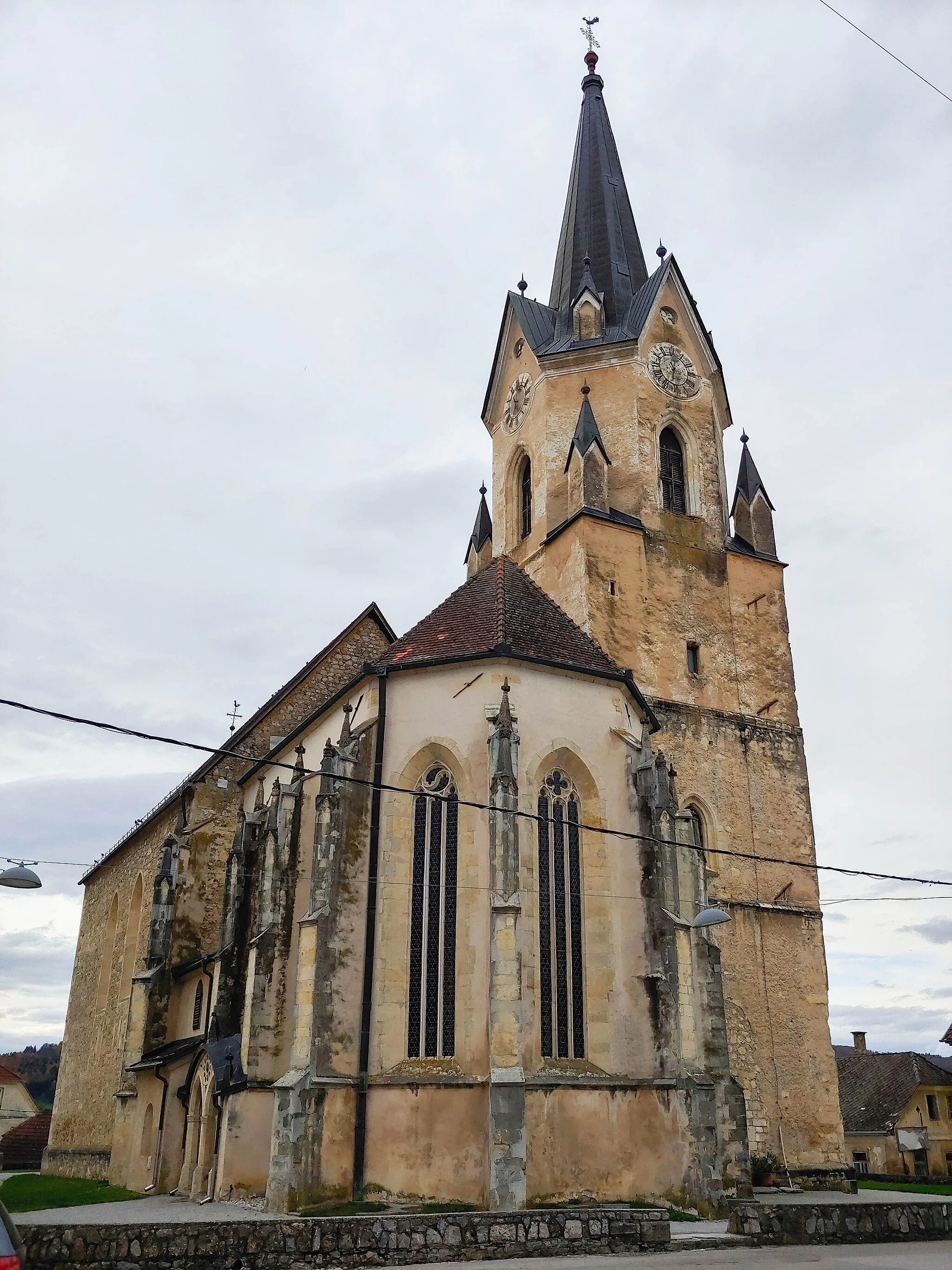 Photo showing: St. Rupert's Parish Church in Šentrupert, Slovenia