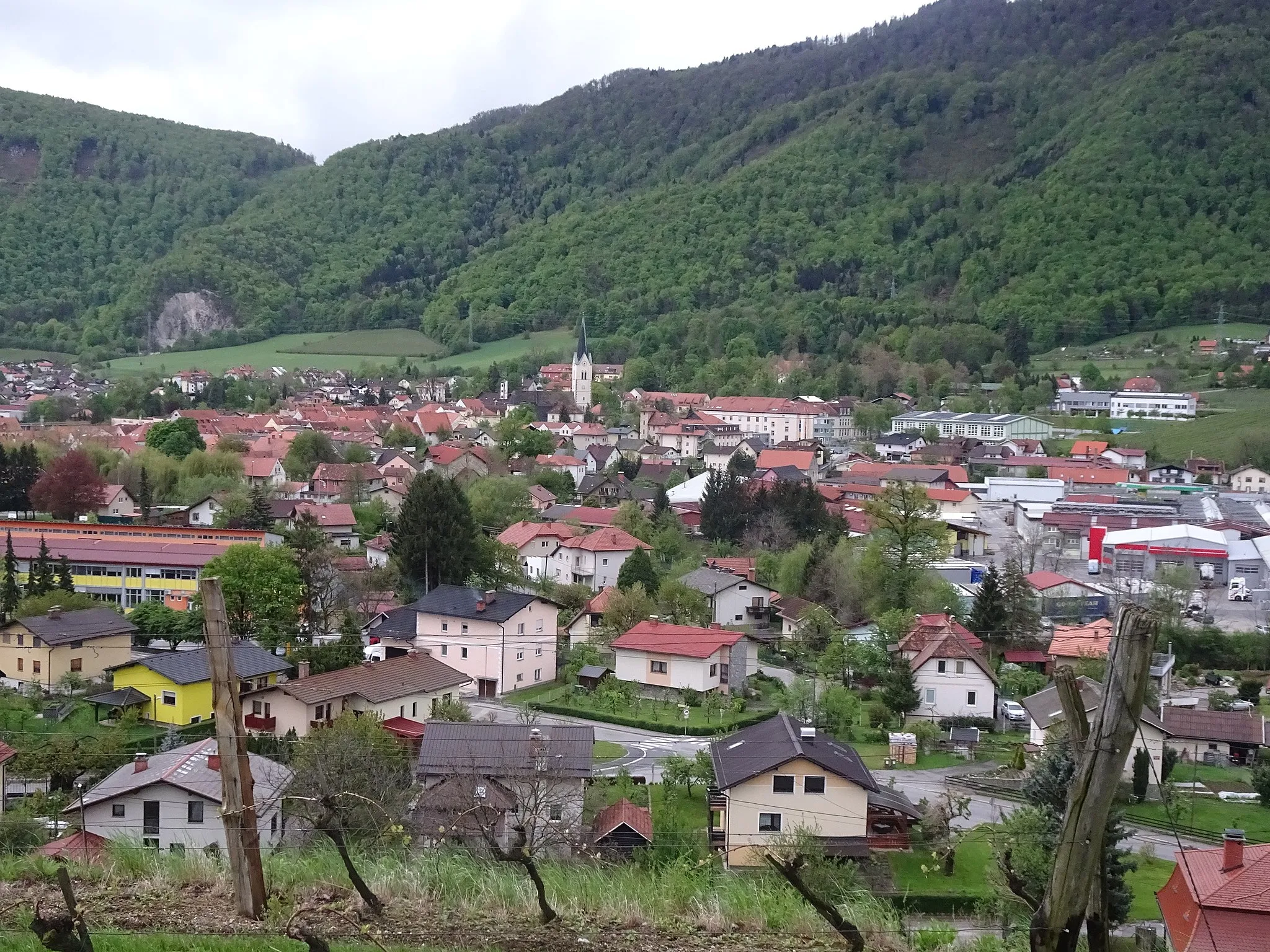 Photo showing: View of Slovenske Konjice, Slovenia