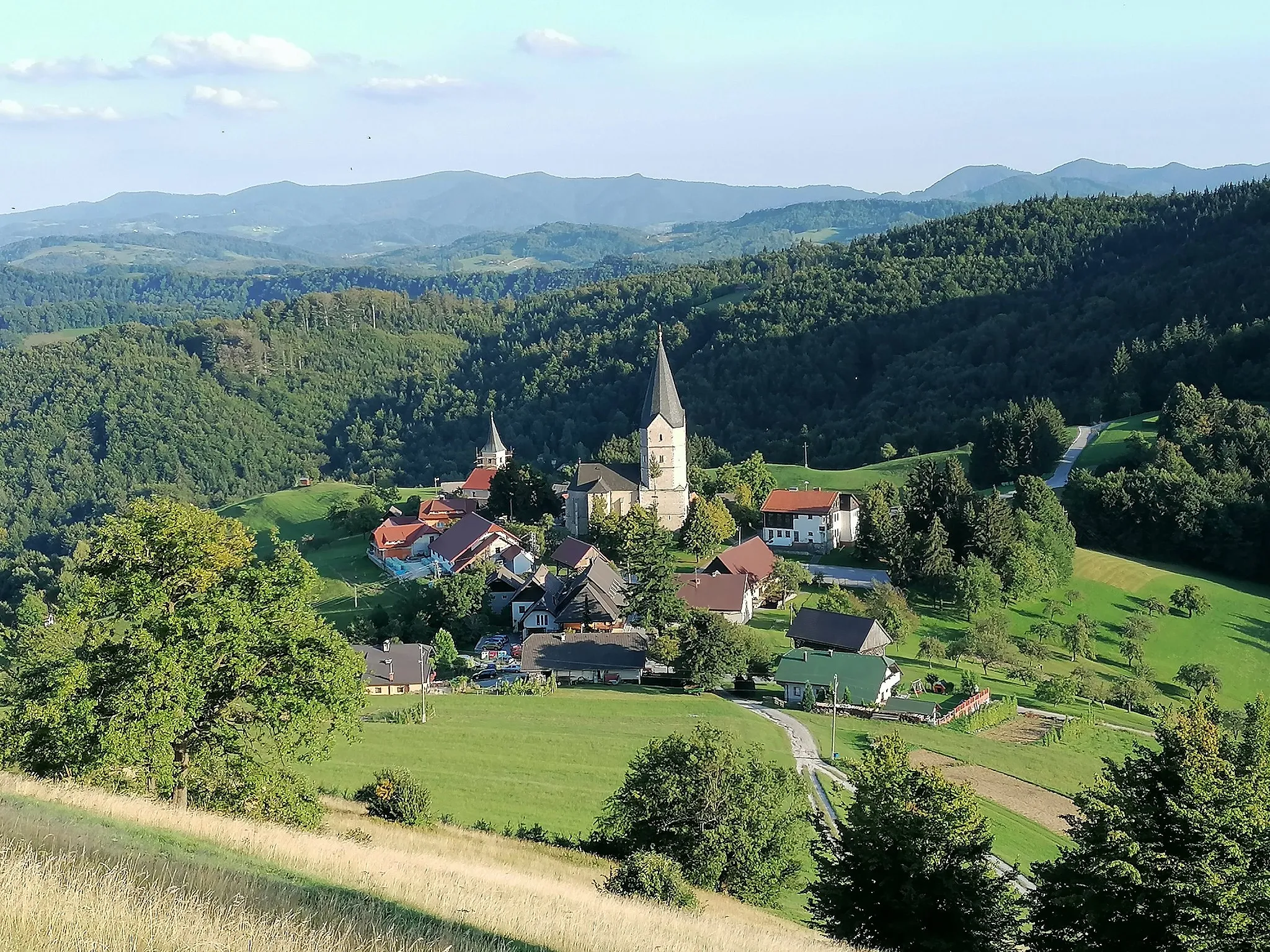 Photo showing: Svetina, settlement in Slovenia