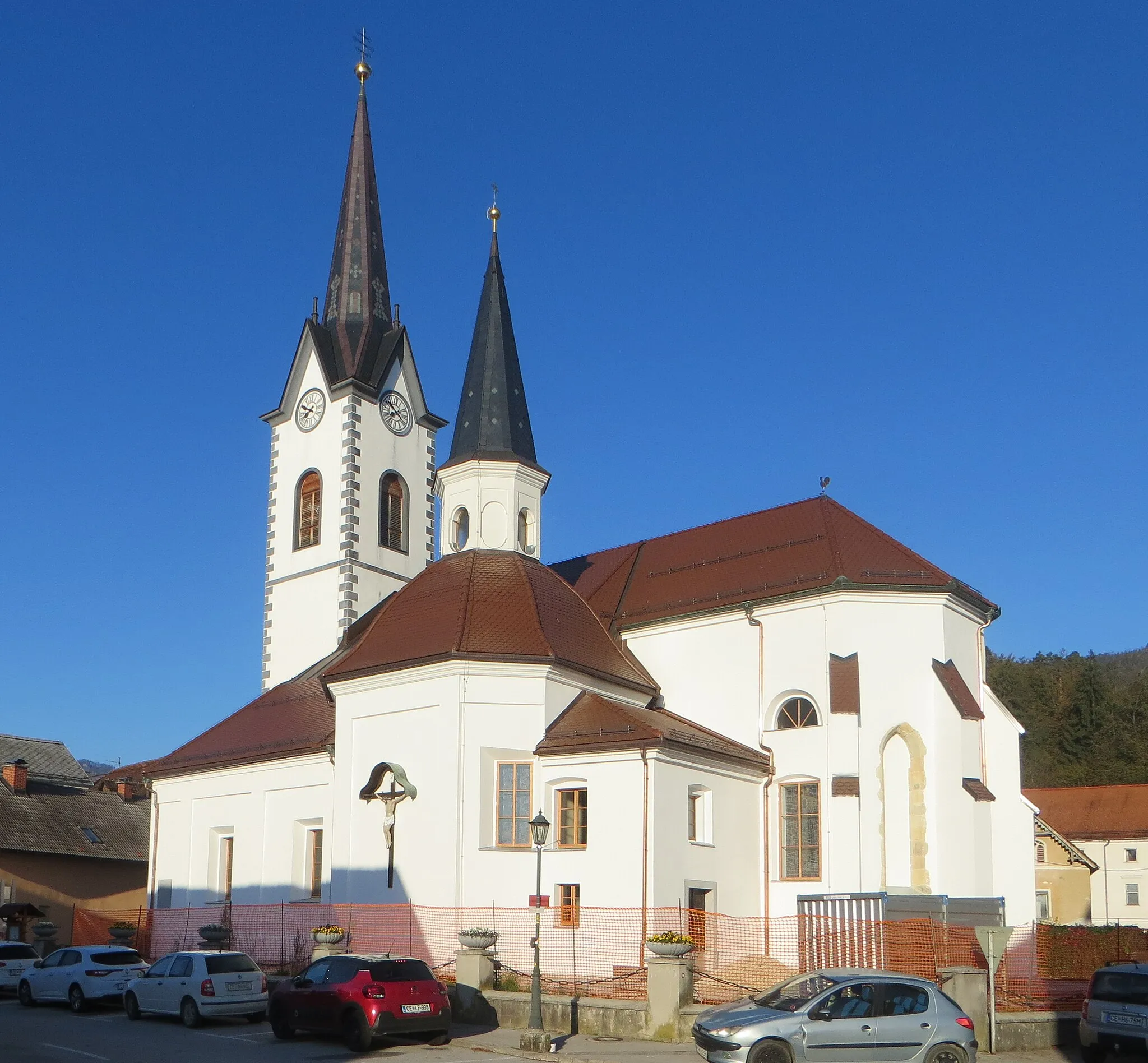 Photo showing: Archangel Michael Church in Vransko, Municipality of Vransko, Slovenia