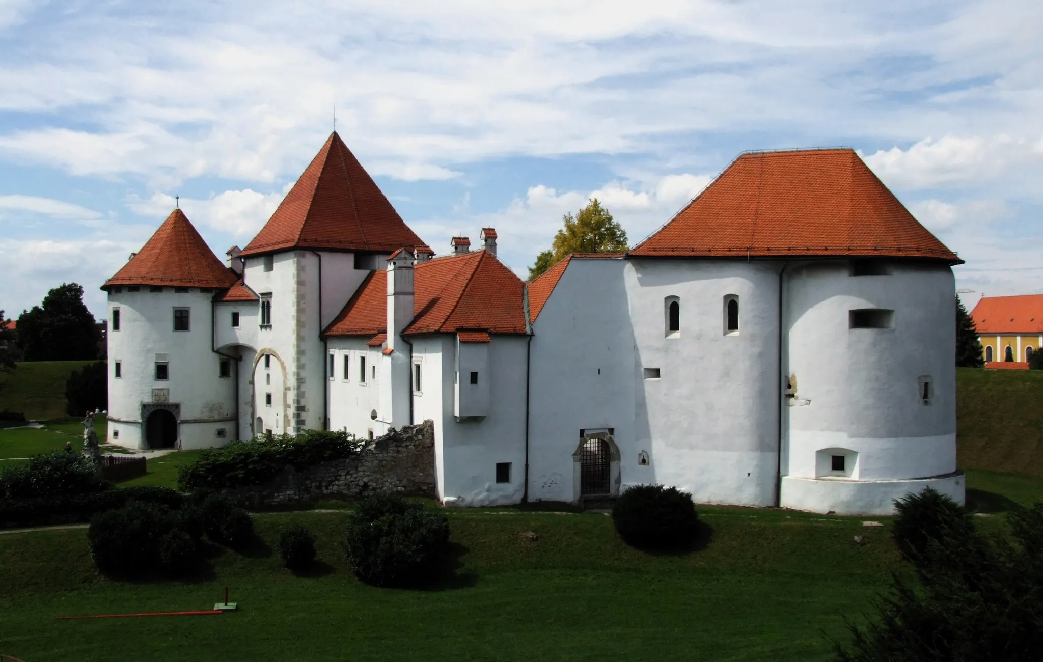 Photo showing: Castle (old town) in Varaždin, Croatia
