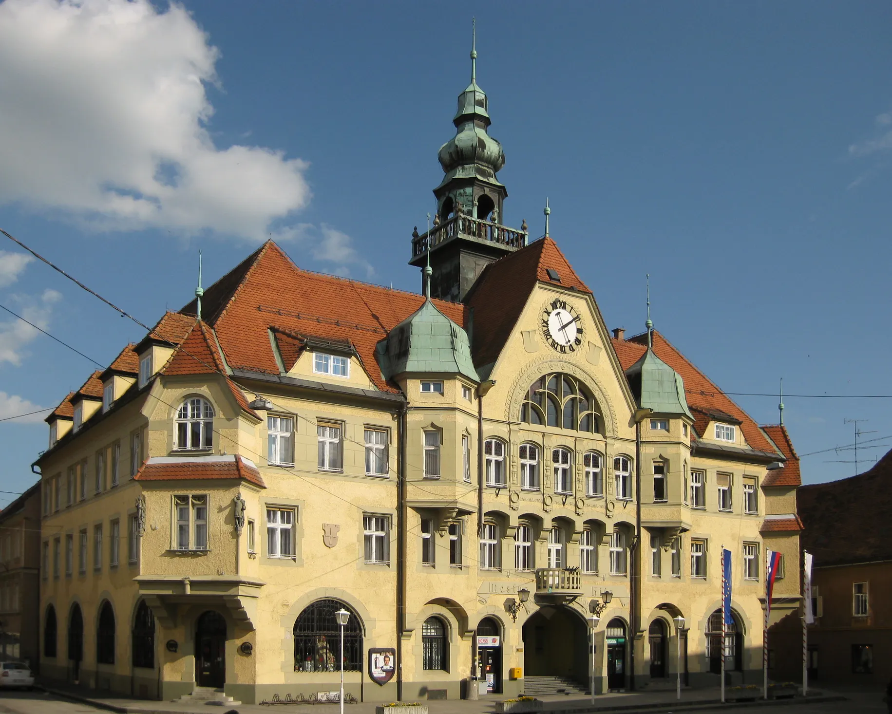 Photo showing: Ptuj Town Hall, Slovenia.