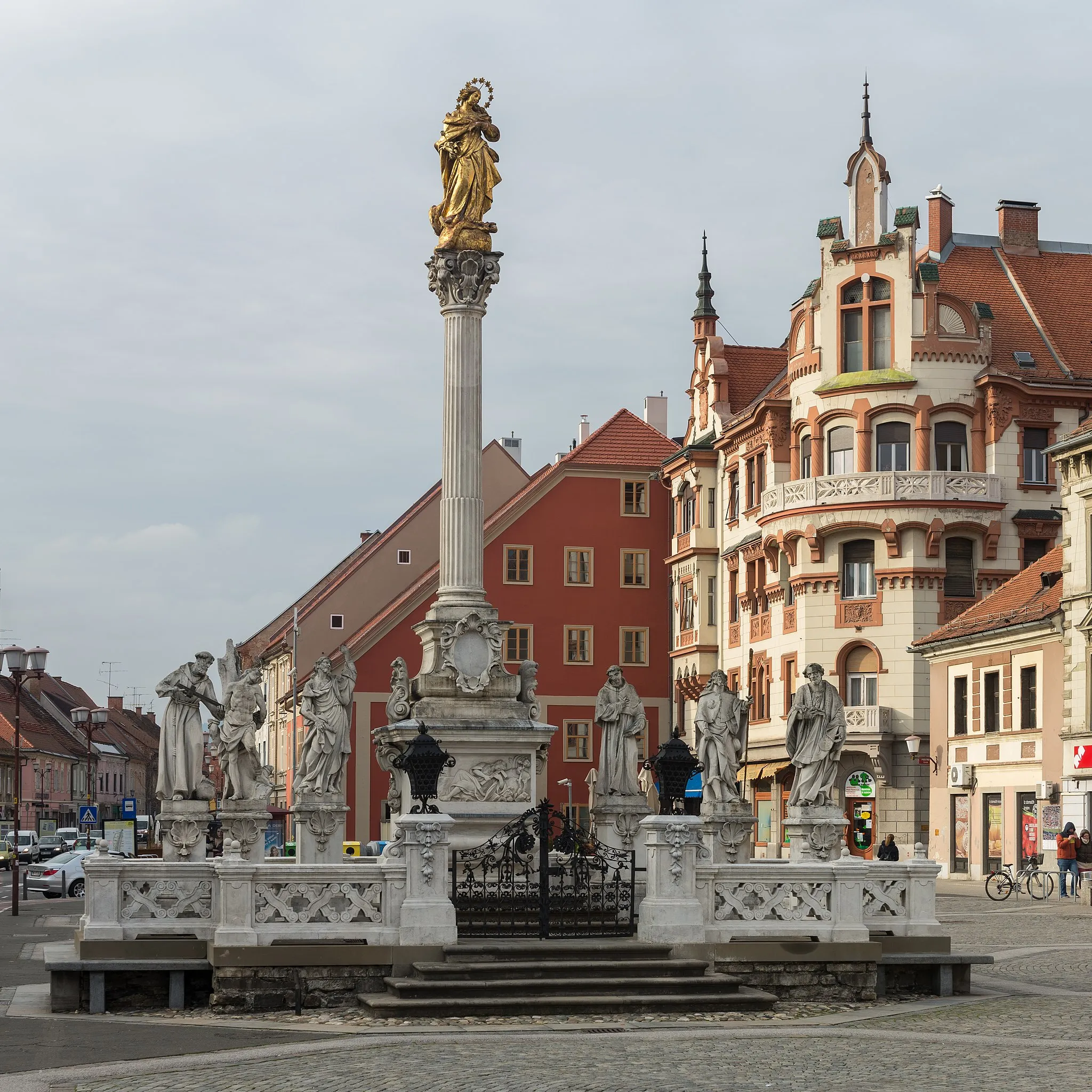 Photo showing: Stadtzentrum Maribor, Slowenien