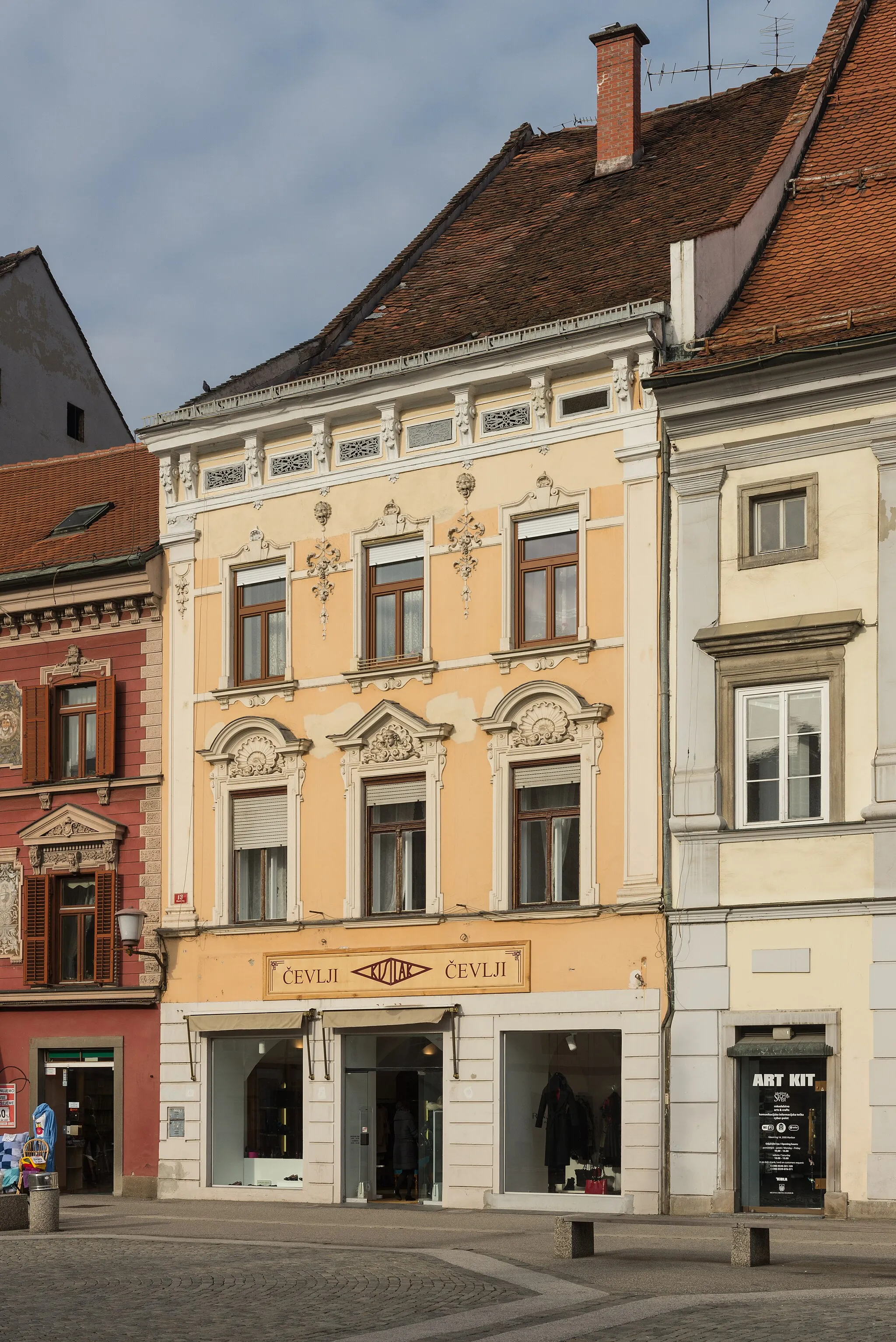 Photo showing: Stadtzentrum Maribor, Slowenien