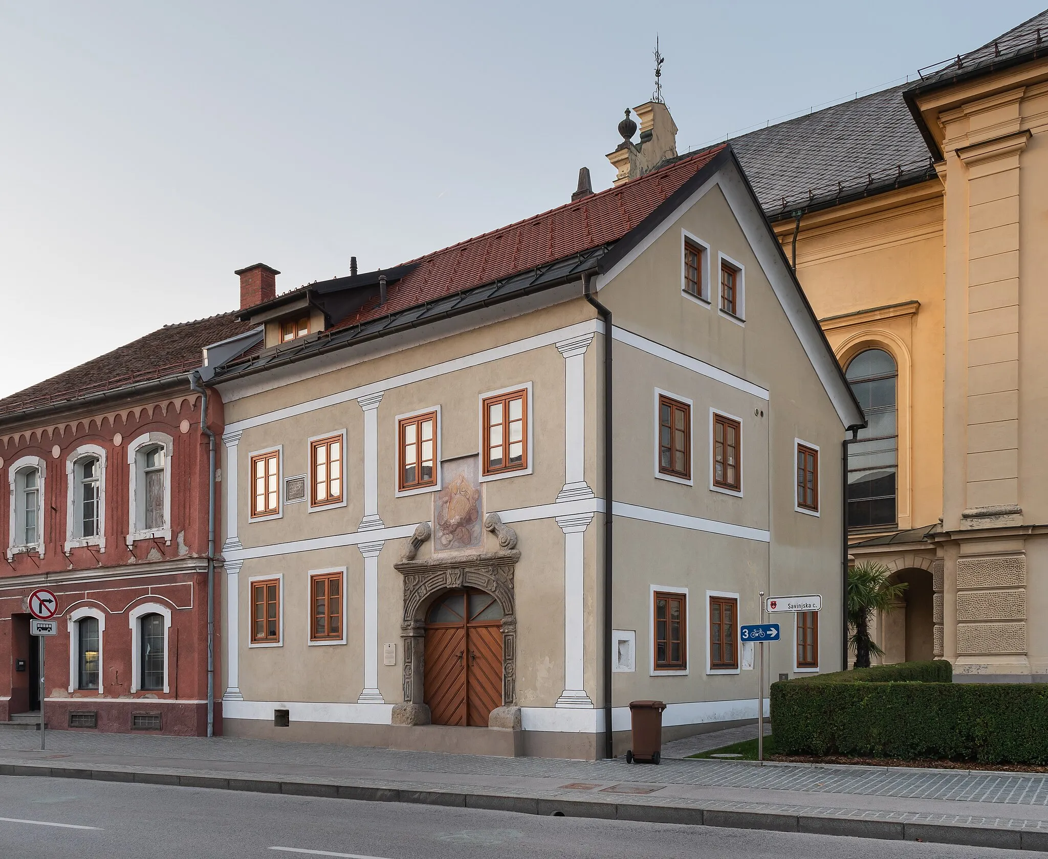 Photo showing: Former presbytery in Žalec, Styria, Slovenia