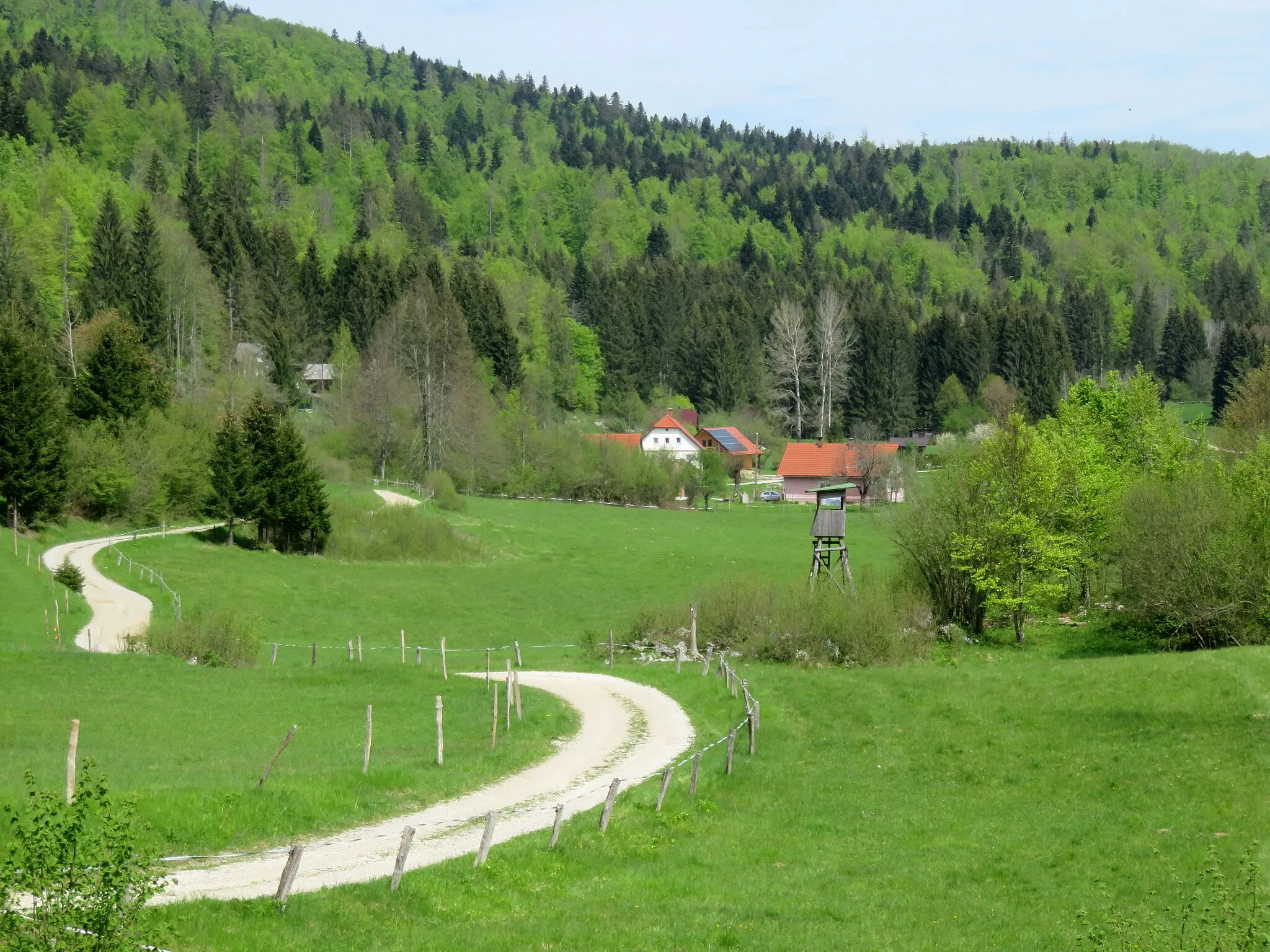 Photo showing: Grčarske Ravne, Municipality of Ribnica, Slovenia
