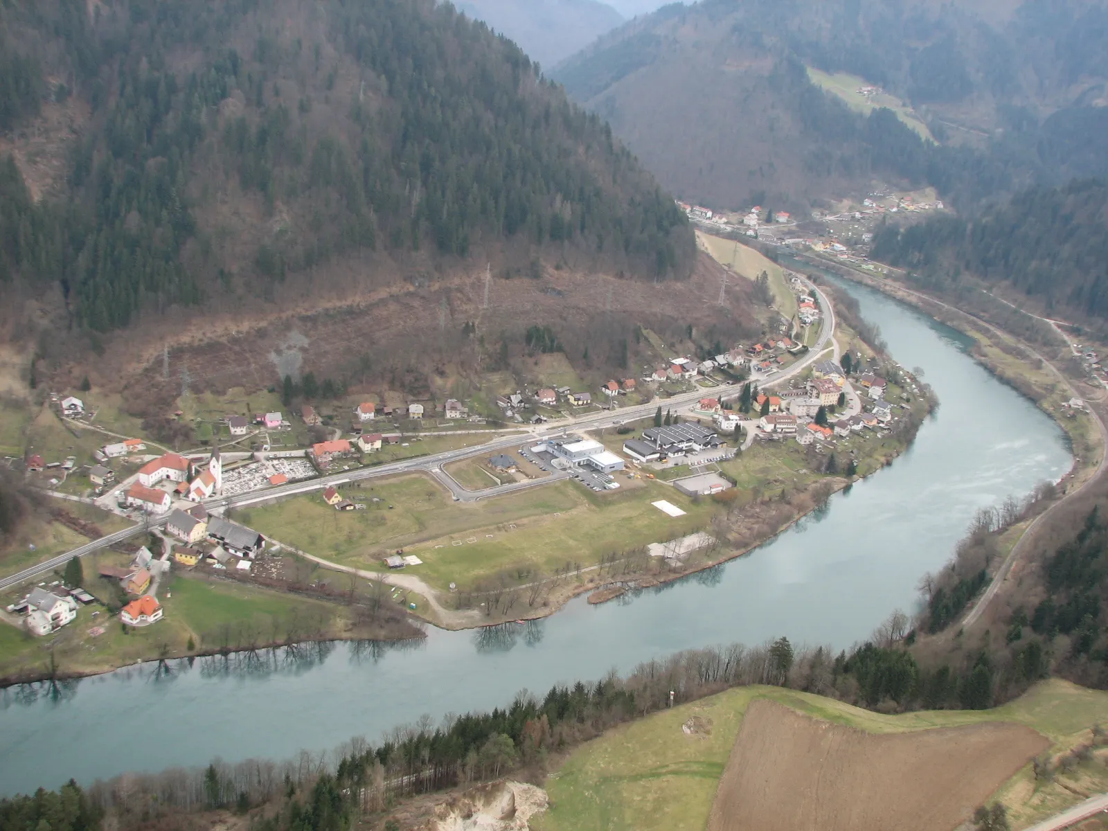 Photo showing: Brezno, vas v občini Podvelka