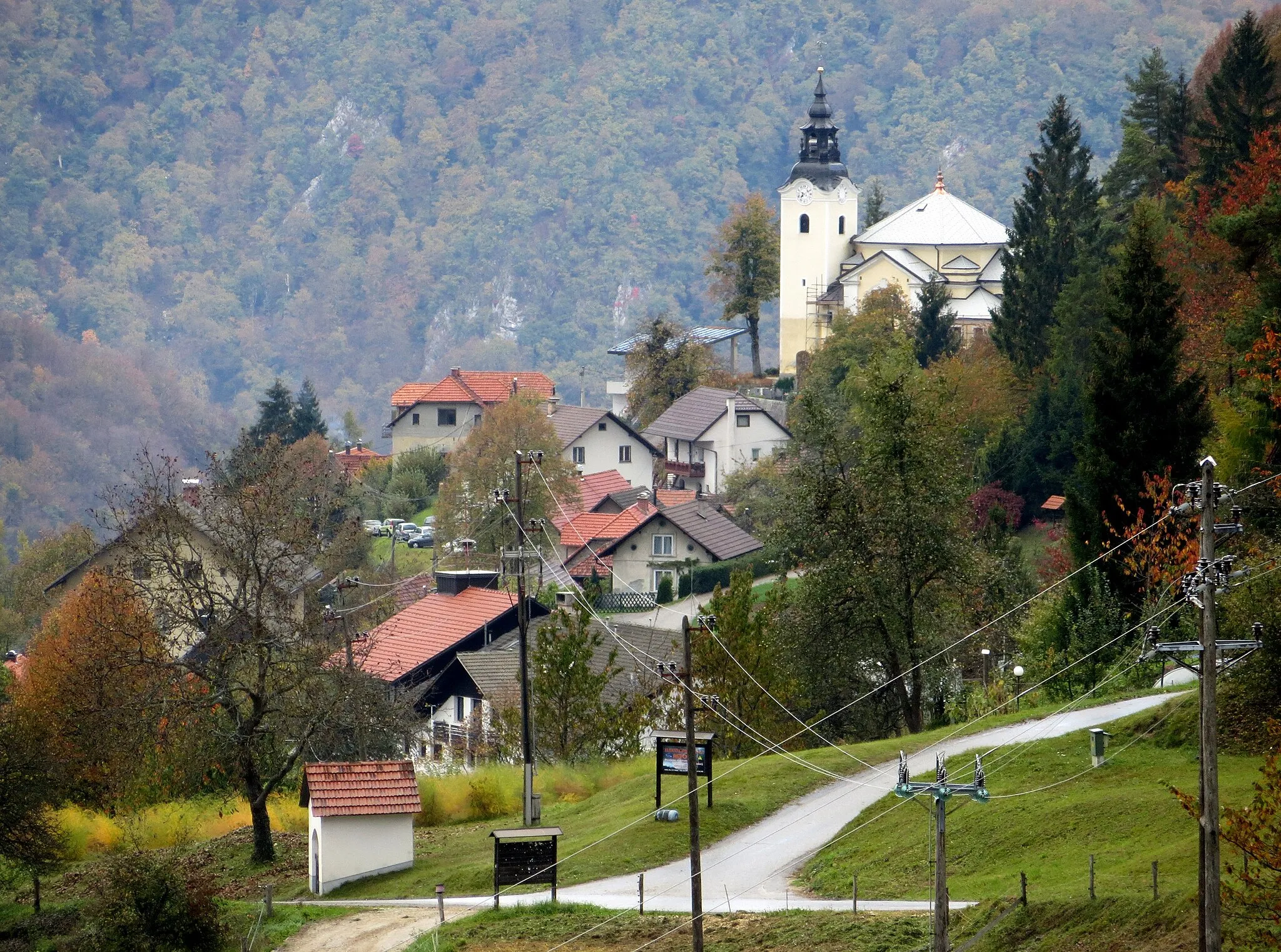 Photo showing: Polšnik, Municipality of Litija, Slovenia