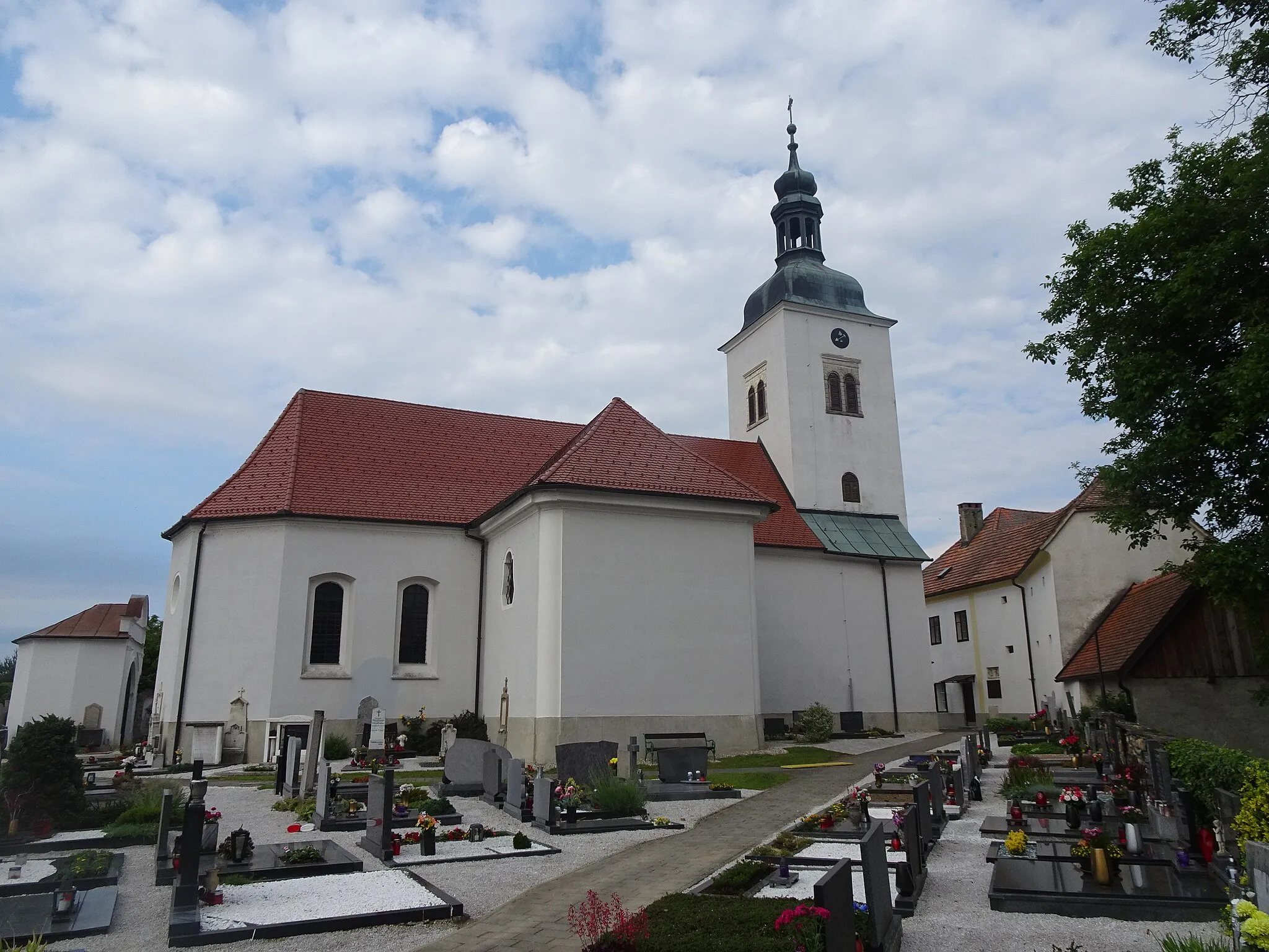 Photo showing: Spodnja Polskava Church, Slovenia