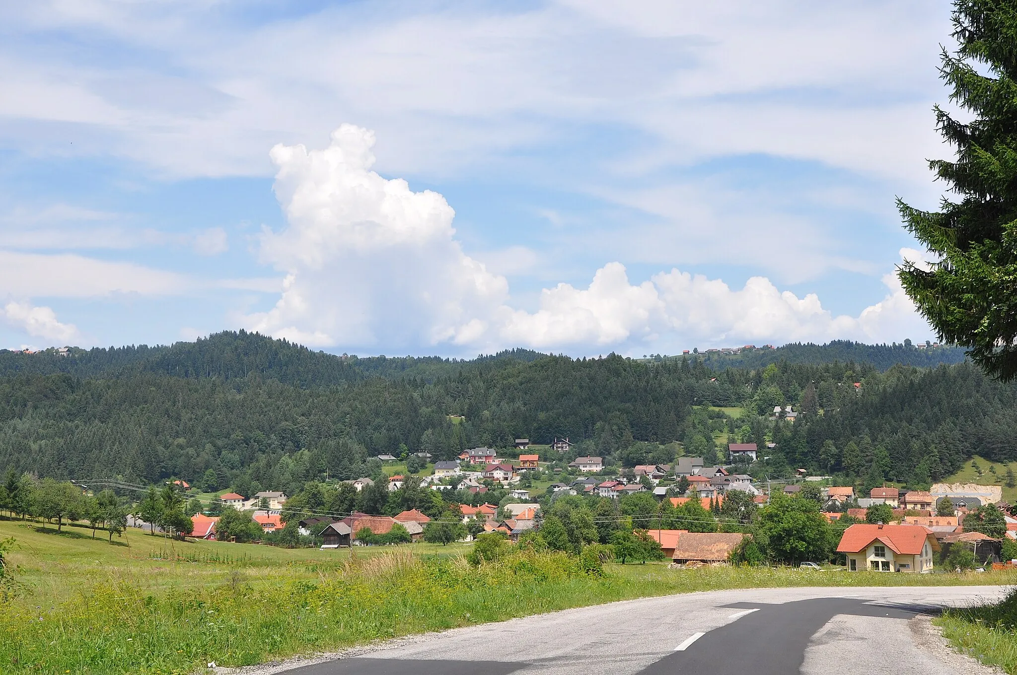 Photo showing: Sodražica, village in Slovenia