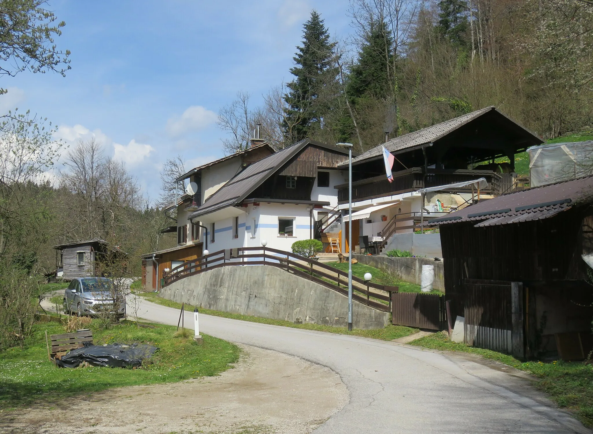 Photo showing: Velike Poljane, Municipality of Ribnica, Slovenia