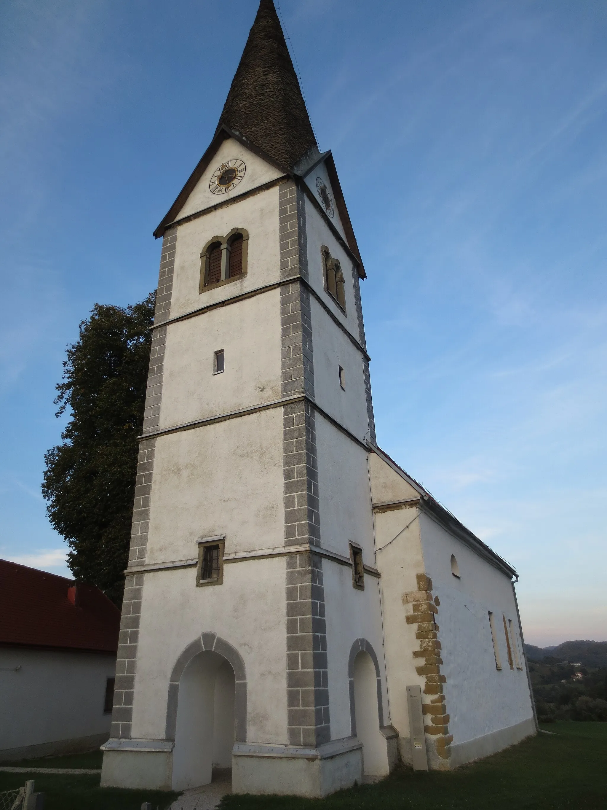 Photo showing: St. Michael church, Žetale