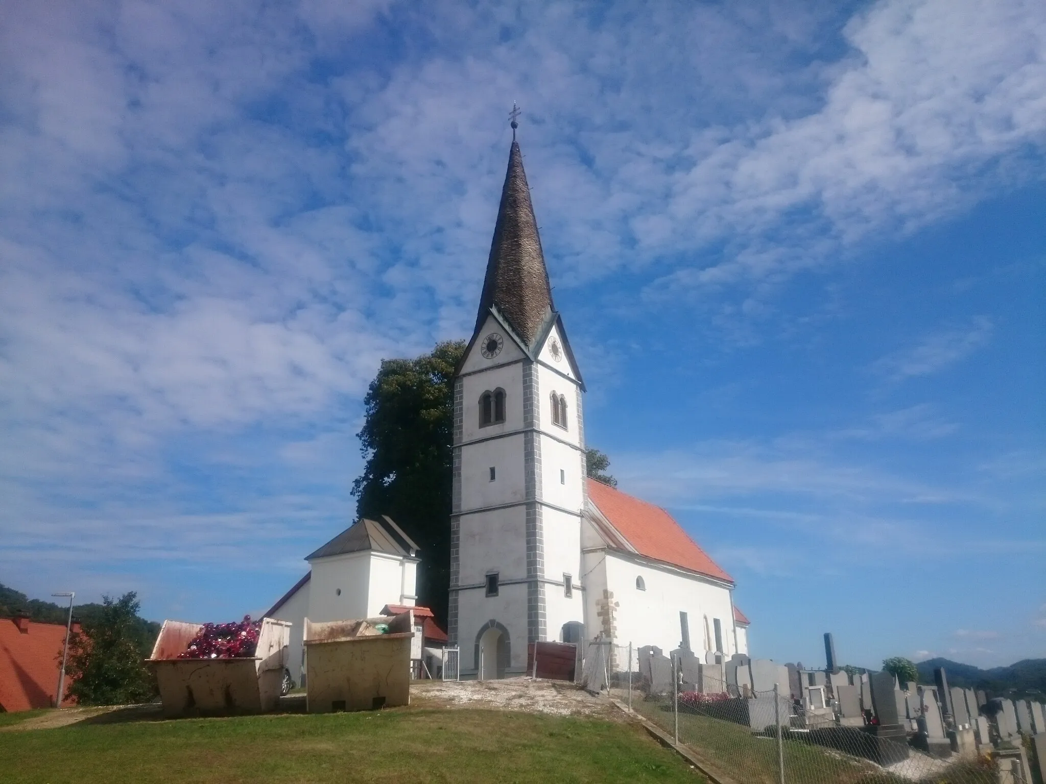 Photo showing: St. Michael's church in Žetale. More info (in Slovenian only).