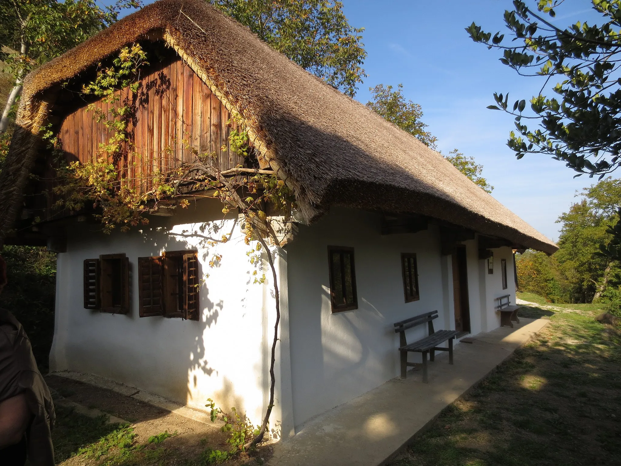 Photo showing: Pušnik's farmhouse, Žetale