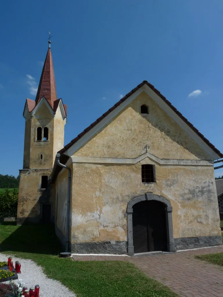 Photo showing: Sveti Mihael v Dolenjih Raduljah