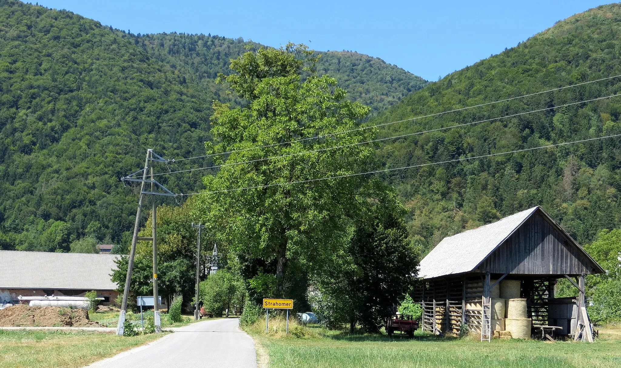 Photo showing: Strahomer, Municipality of Ig, Slovenia