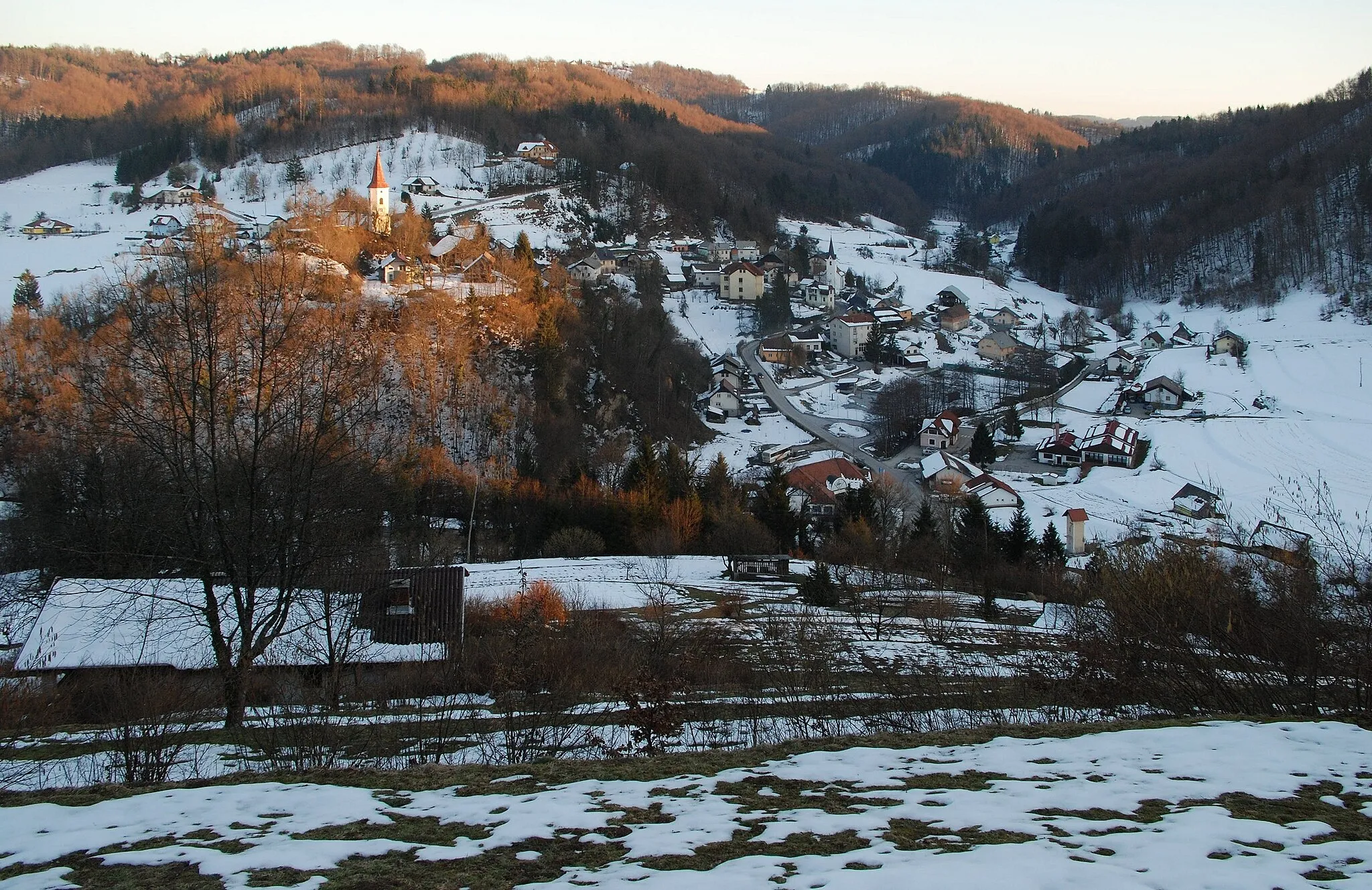 Photo showing: Tržišče, Municipality of Sevnica (central Slovenia)